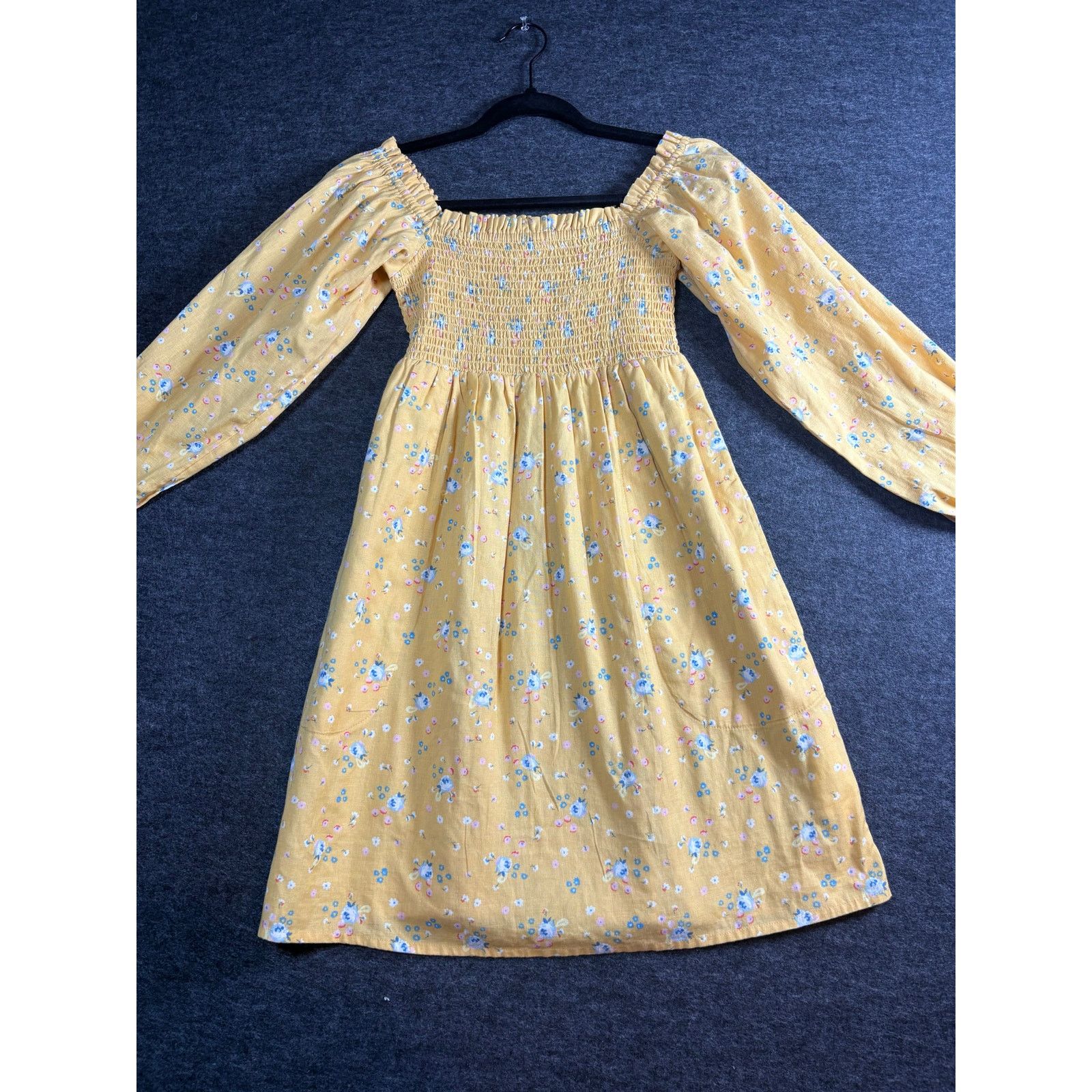 Billabong Billabong x Wrangler Smocked Dress Cottagecore Prairie Dress Size S / US 4 / IT 40 - 2 Thumbnail