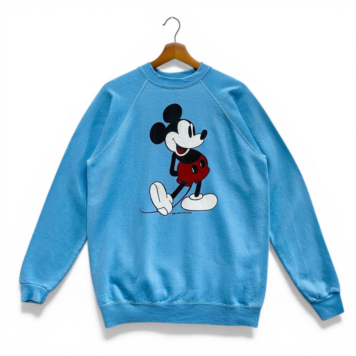 Mickey Mouse Vintage 80s Mickey Mouse Disney Sweatshirt XL Made in USA Size US XL / EU 56 / 4 - 4 Thumbnail