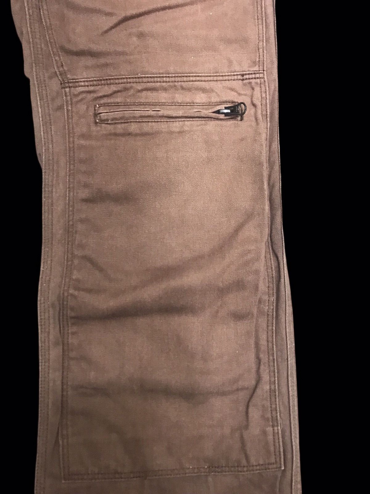 Japanese Brand 💥FLARE💥AIR FISH BIKER DOUBLE KNEE MULTIPOCKETS PANT F360 Size US 33 - 5 Thumbnail
