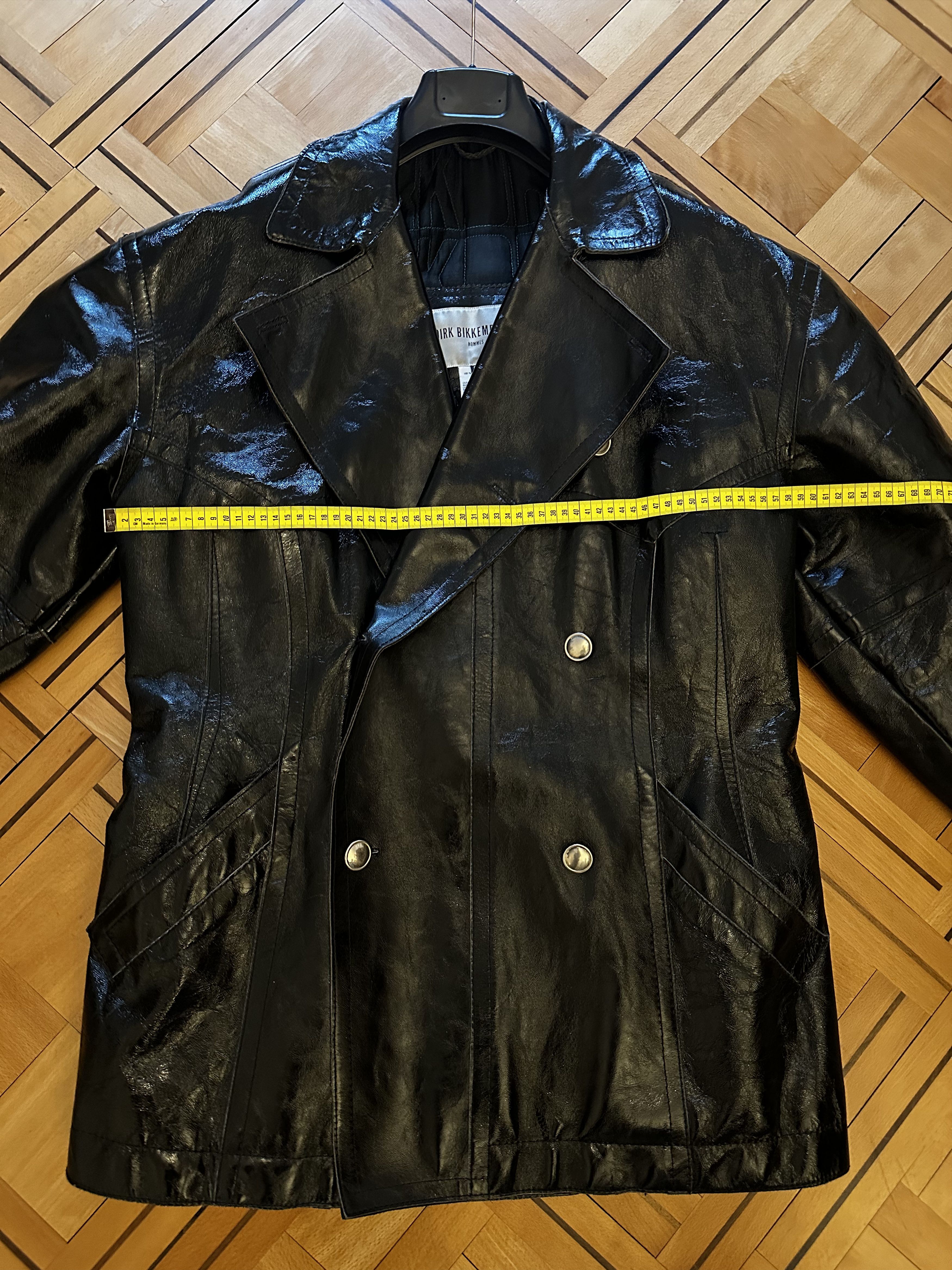 Dirk Bikkembergs Vintage Padded Leather Coat Size US L / EU 52-54 / 3 - 15 Thumbnail