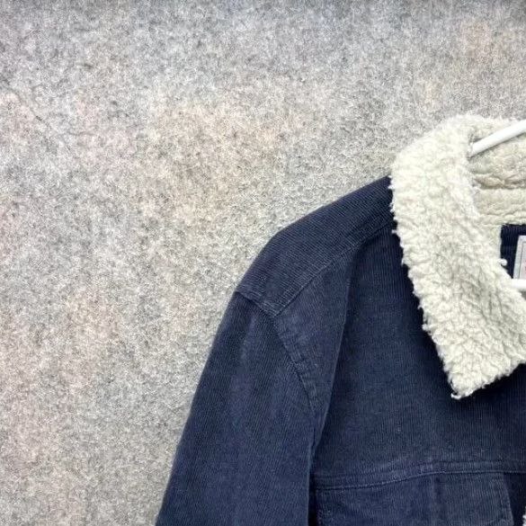 Levi's VINTAGE Levi's Jacket Mens Small Blue Navy Corduroy Sherpa Trucker Lined Cotton Relaxed Size US S / EU 44-46 / 1 - 4 Thumbnail