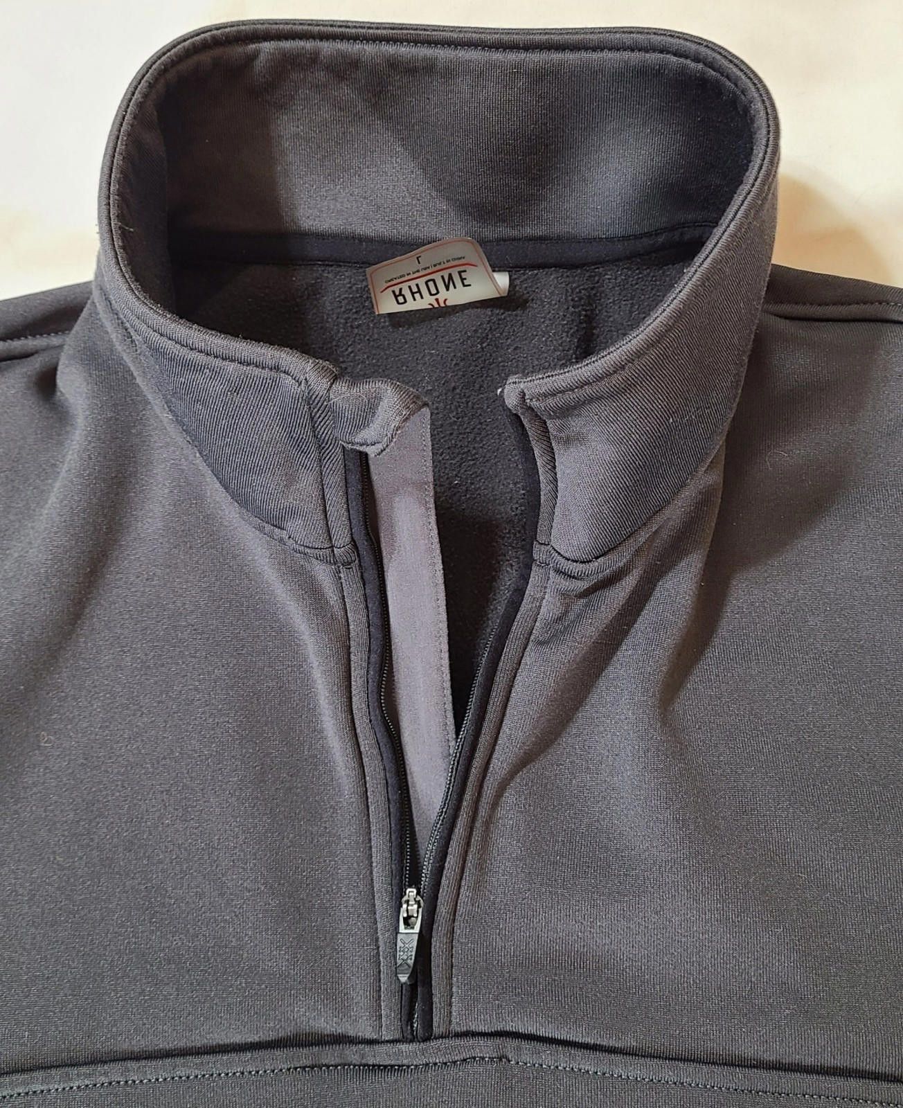 Rhone Rhone Sweater Mens Sz Large Gray Pullover Sweatshirt 1/4 Zip Size US L / EU 52-54 / 3 - 5 Thumbnail