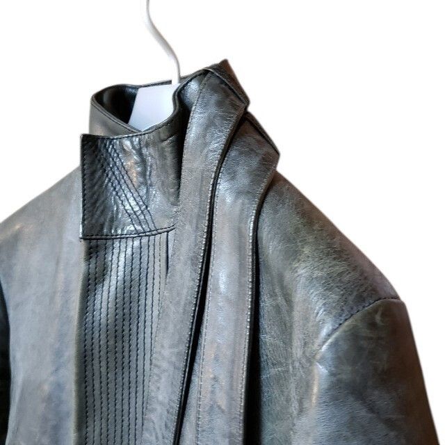 Dior × Hedi Slimane Dior By Hedi Slimane 03AW “Luster” leather jacket Size US S / EU 44-46 / 1 - 3 Thumbnail
