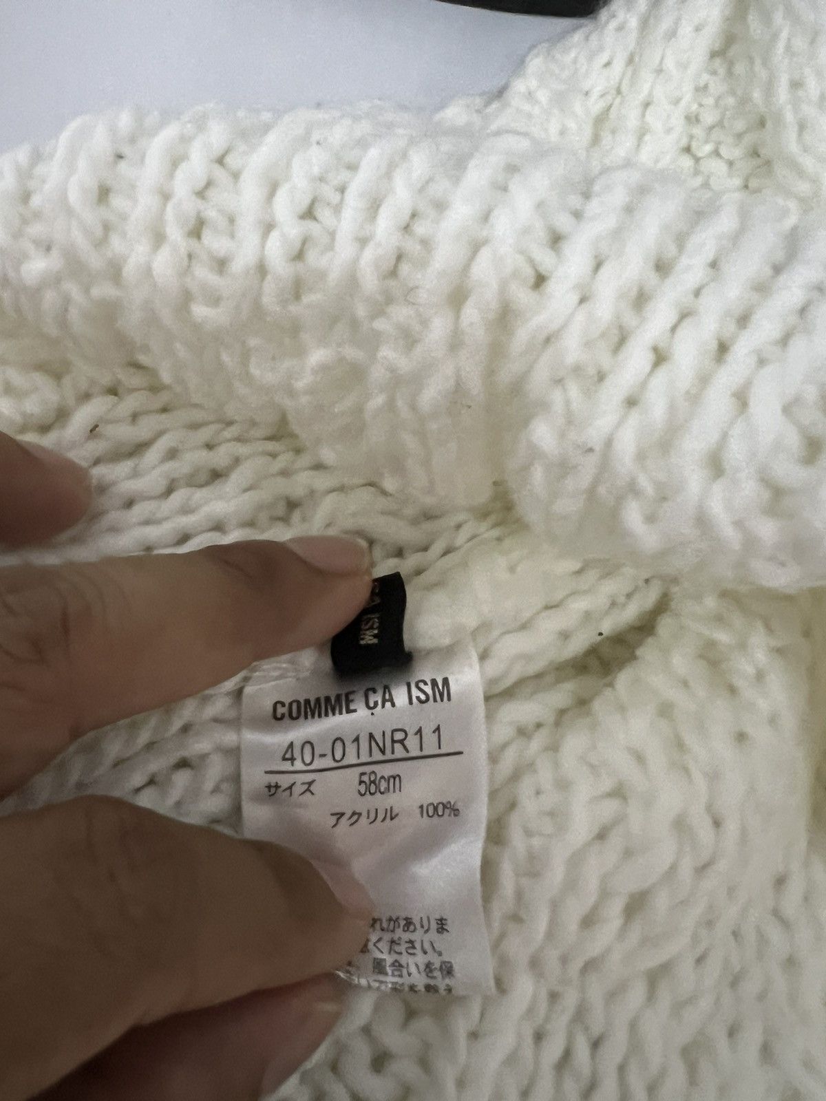 Comme Ca Ism Japanese Brand Comme ca ism Crochet Beanie Hats Size ONE SIZE - 6 Thumbnail