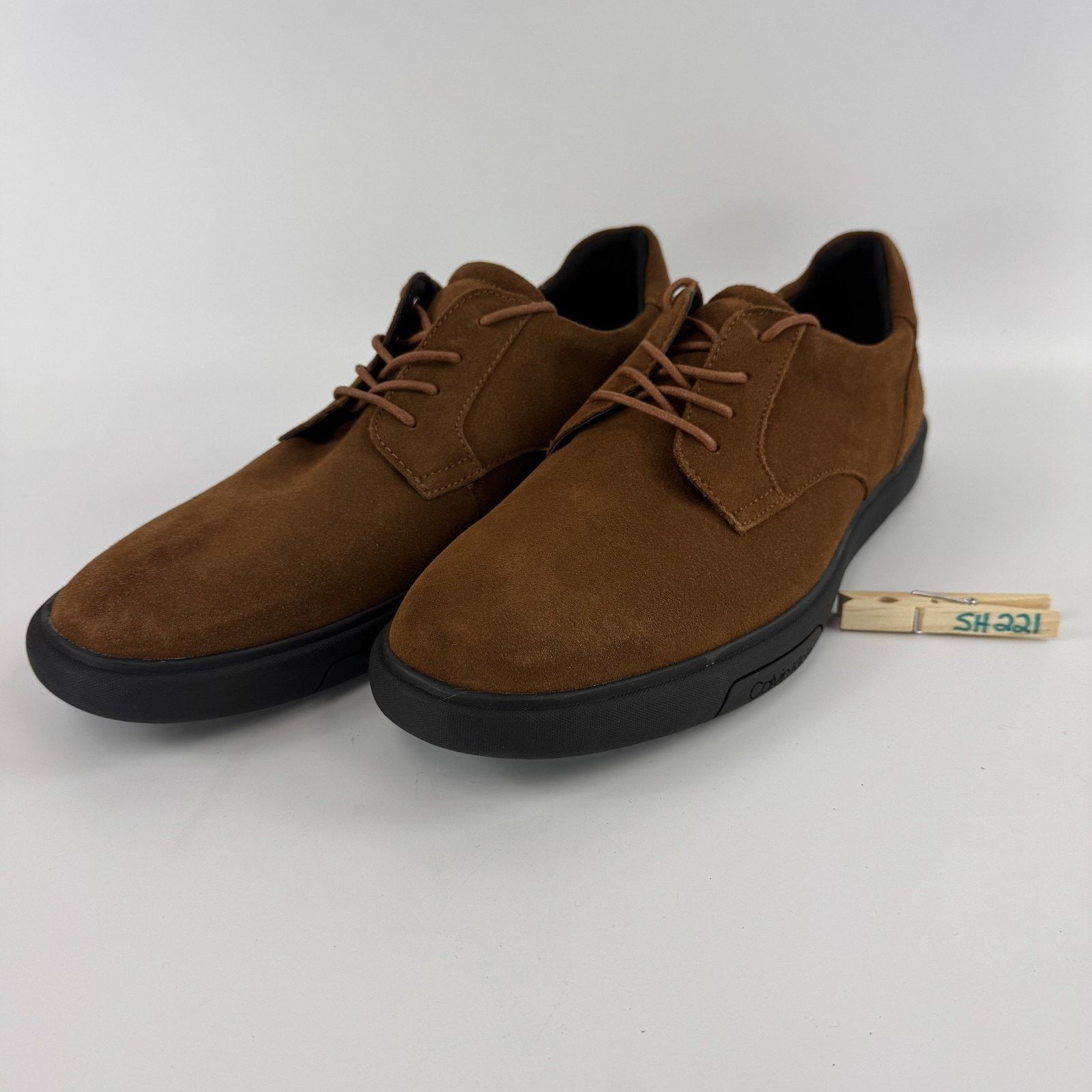 Calvin Klein New Calvin Klein Men's Gleyber Russet Lace Up Casual Shoes Size US 11 / EU 44 - 9 Thumbnail