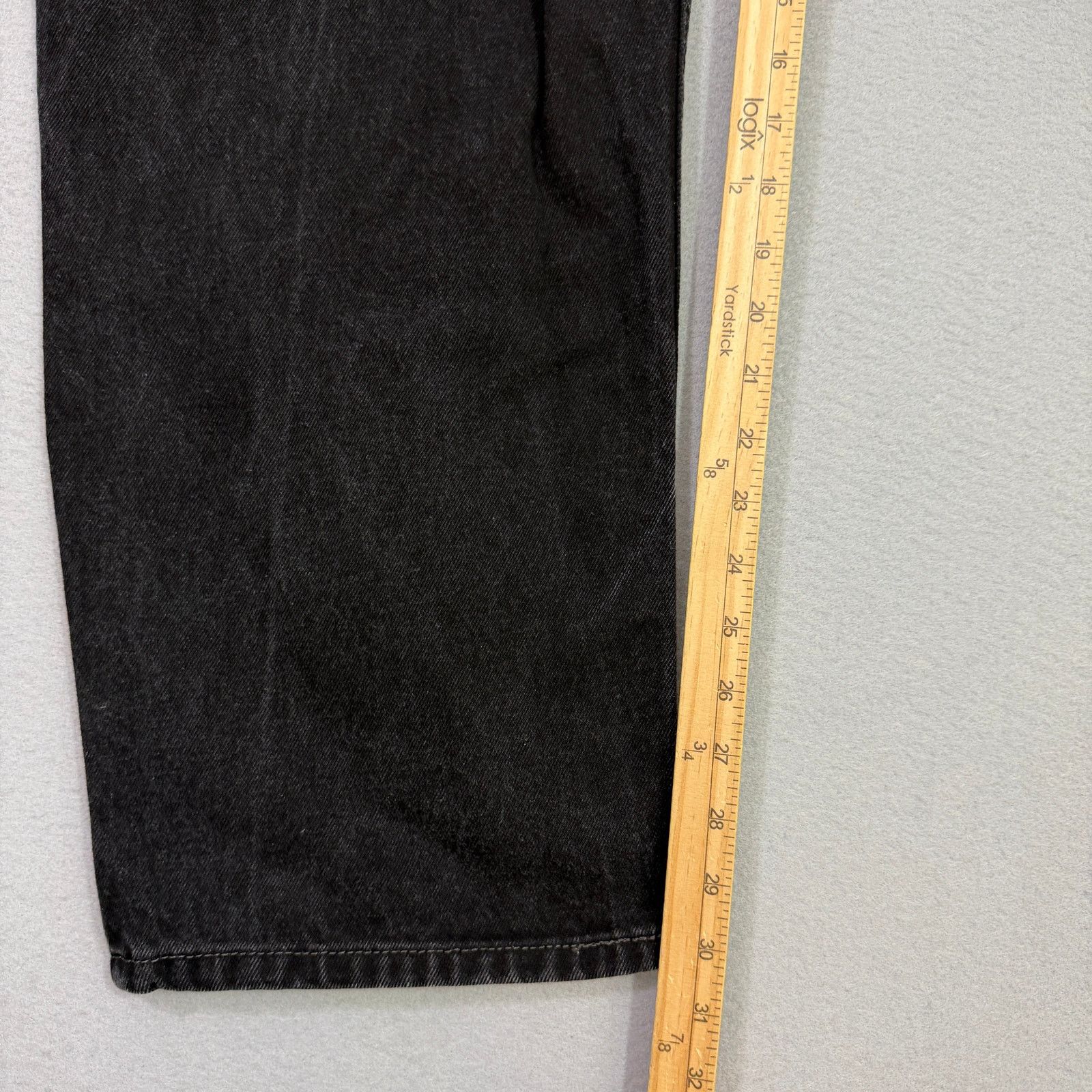 Vintage Vintage Levis 550 Jeans Men's 40x30 Black Straight Fit Size US 40 / EU 56 - 9 Thumbnail