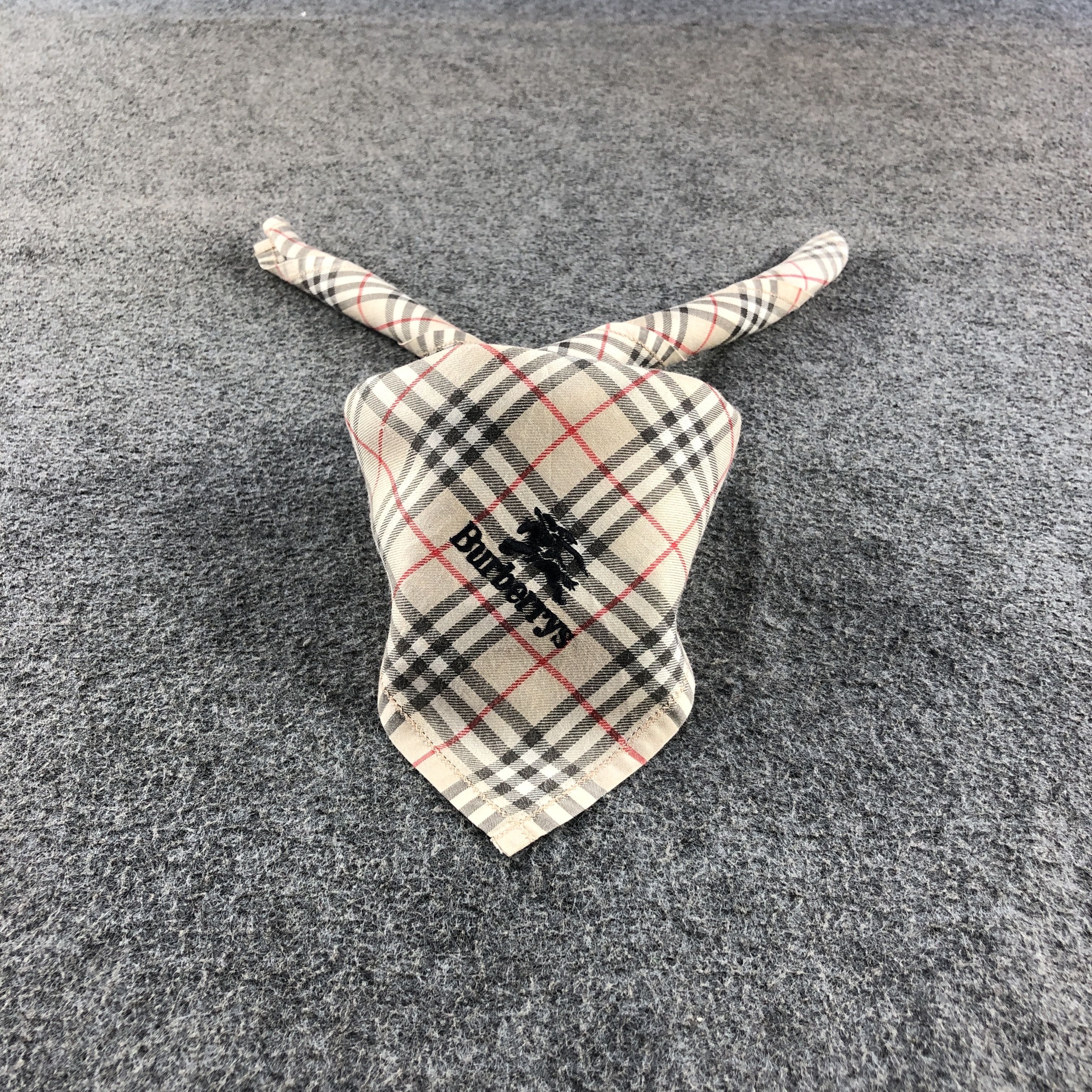 Burberry Burberry Handkerchief Neckerchief Bandana H2666 Size ONE SIZE - 1 Thumbnail