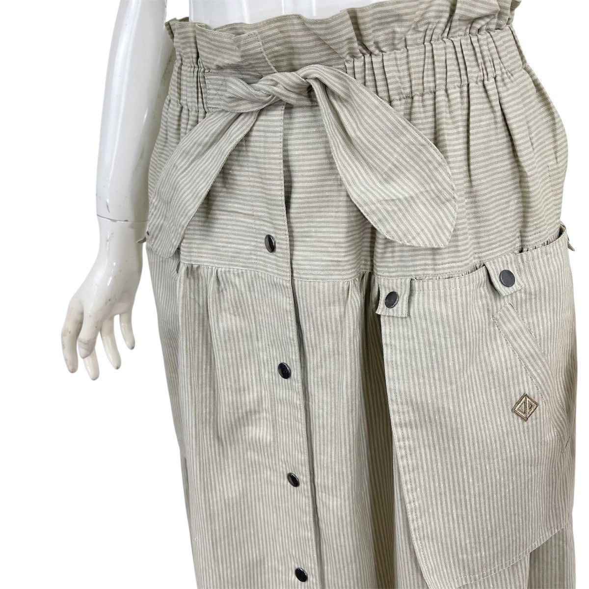 Christian Dior Monsieur × Vintage Vintage Christian Dior Untility Skirt Size 24" / US 00 / IT 34 - 6 Thumbnail
