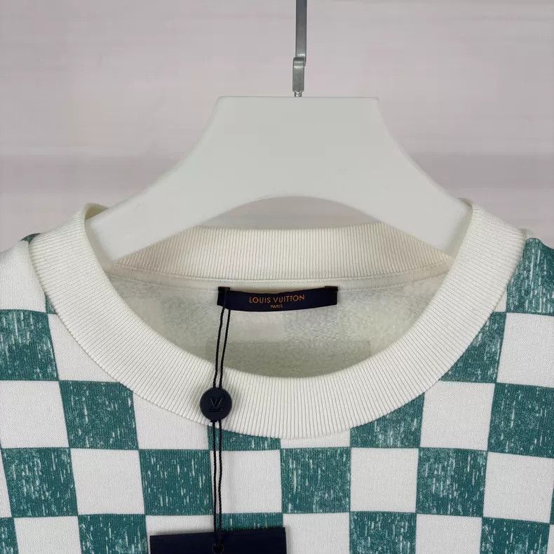 Louis Vuitton Louis Vuitton Checkerboard Sweatshirt Size US XXL / EU 58 / 5 - 3 Thumbnail