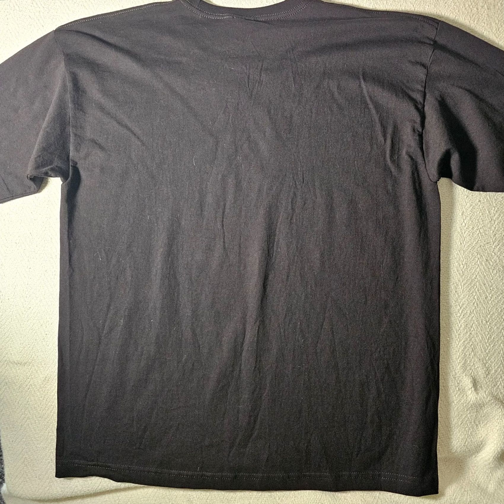 Vintage Bayside T-Shirt Navy Black Mens XL American Made US Marines Veteran I Served Crew Neck Short Sleeve Cotton Preshrunk Size US XL / EU 56 / 4 - 8 Thumbnail