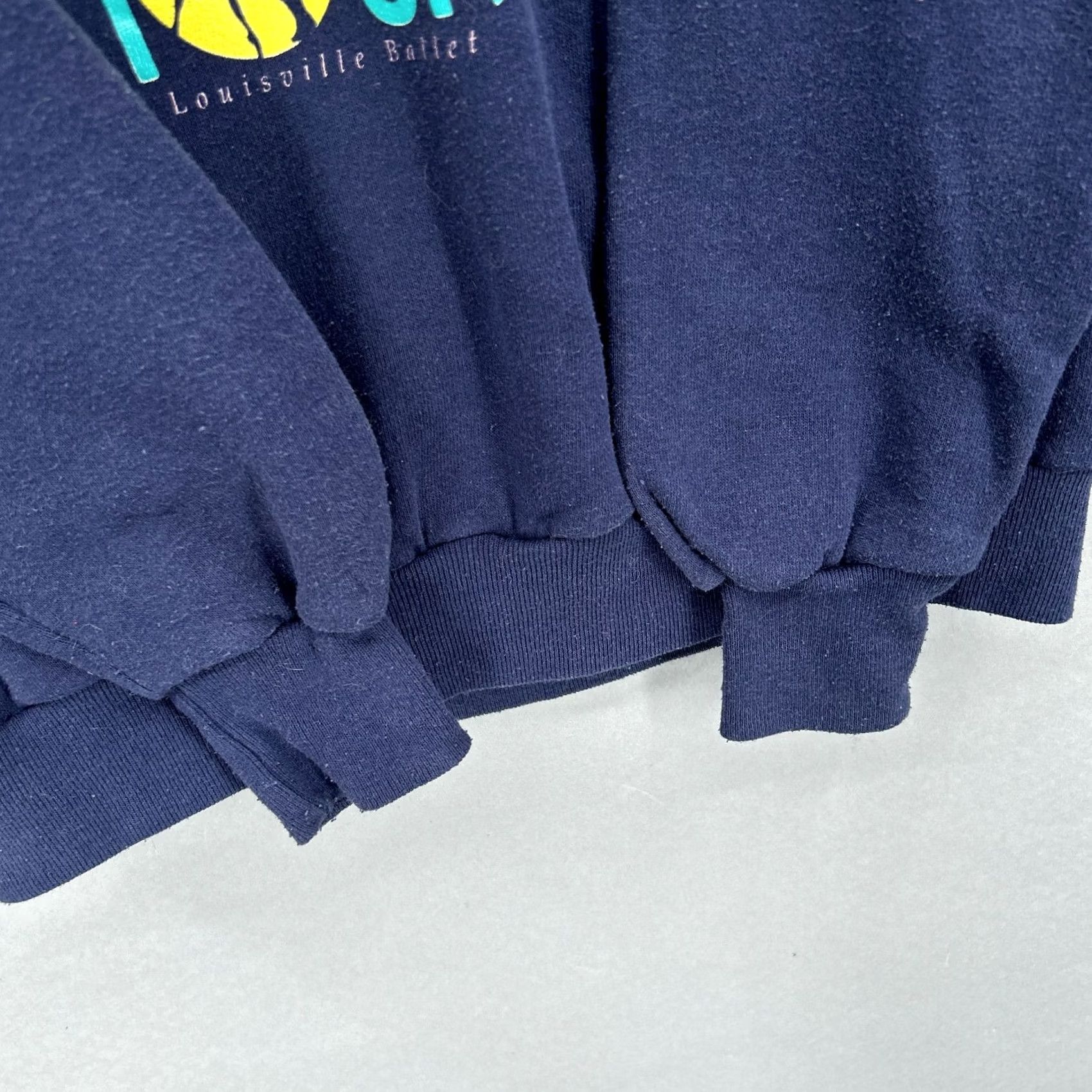 Jerzees VINTAGE Ballet Sweatshirt Crew Large USA The Grand Tour Louisville Dance Jerzees 90s Women Size L / US 10 / IT 46 - 5 Thumbnail