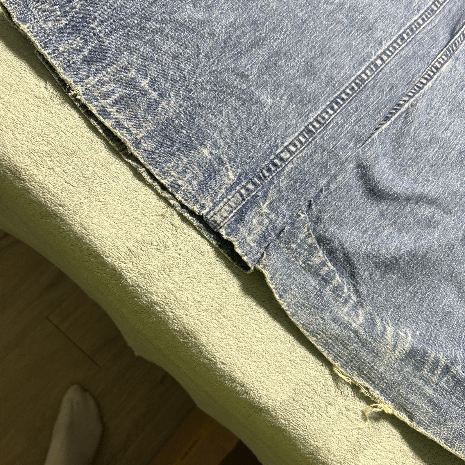 Wrangler VTG 80s Scovill Wrangler Bell Bottom Flare Jeans 14 30x31 Size 36" / US 14 / IT 50 - 4 Thumbnail