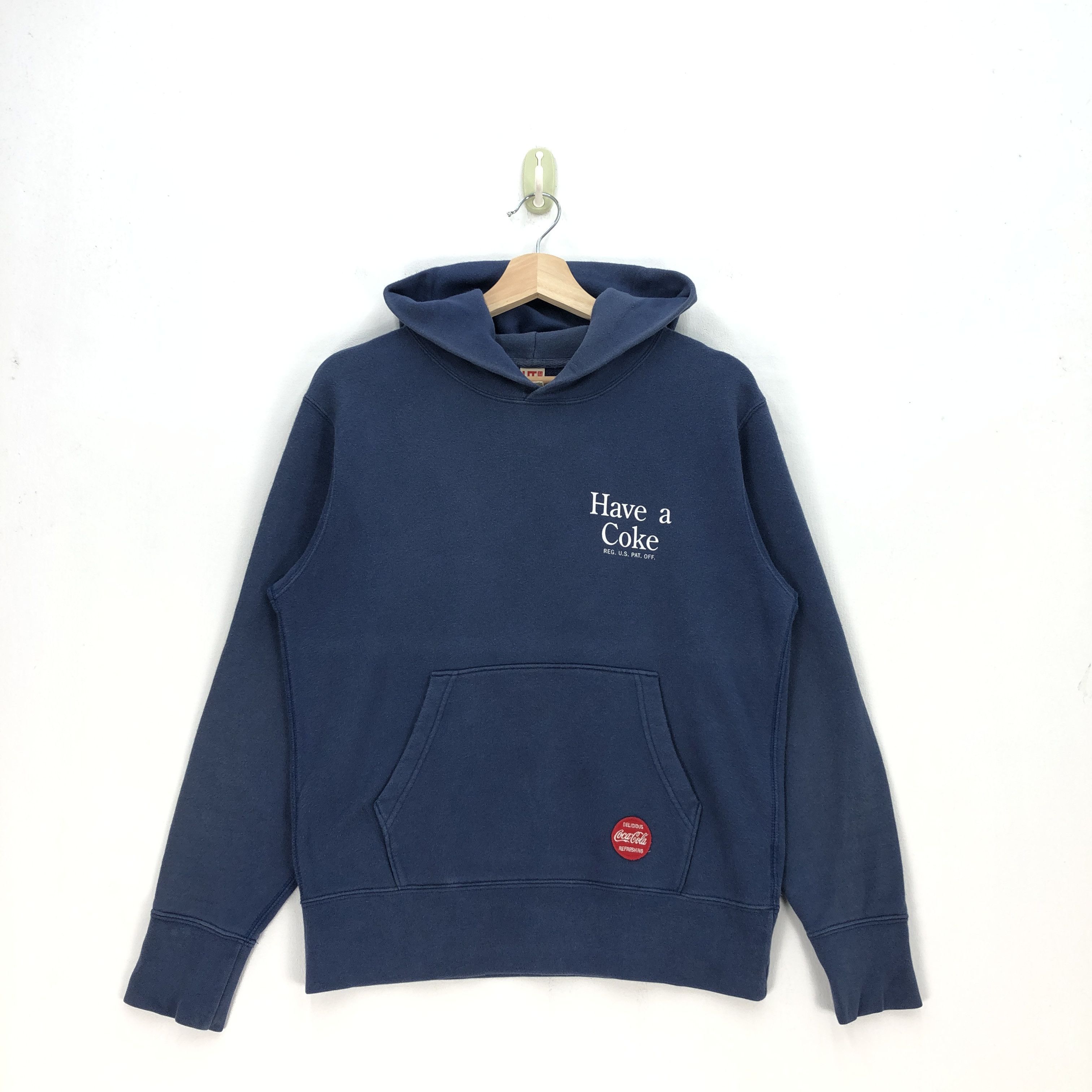 Vintage Coca Cola Sweater Hoodie Coke Sweatshirt Hooded