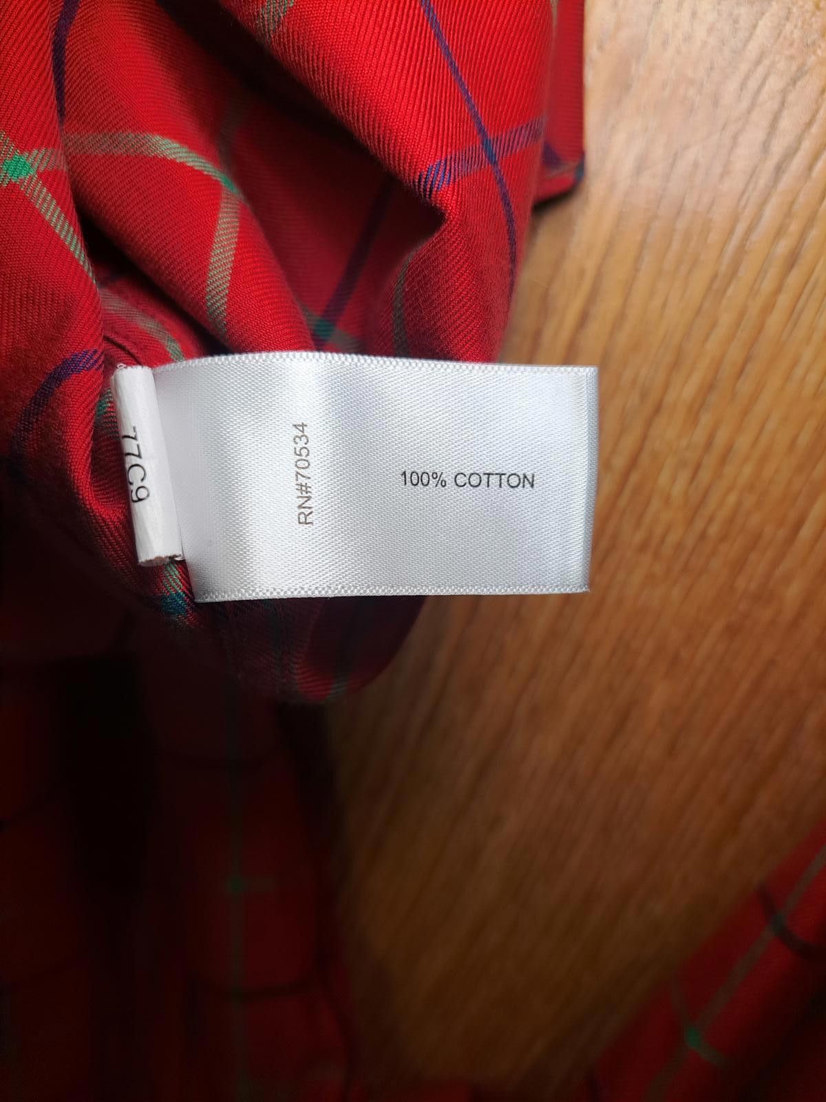 Orvis Orvis Long Sleeve Shirt Mens Large Red Windowpane Cotton Size US L / EU 52-54 / 3 - 3 Thumbnail