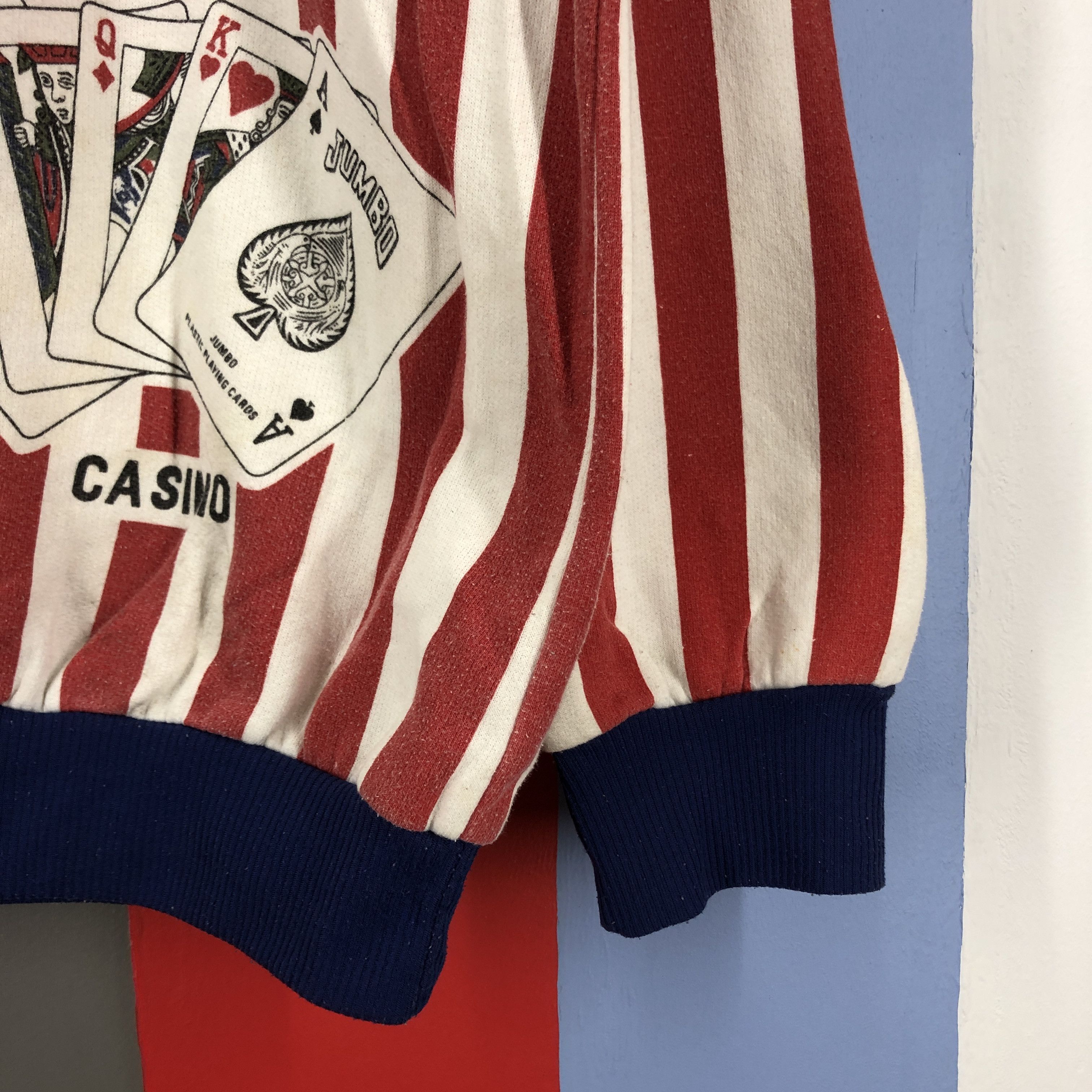 NFL 90s Vintage NFL Freedom USA Casino Sweatshirt #0883/AF Size US L / EU 52-54 / 3 - 5 Thumbnail