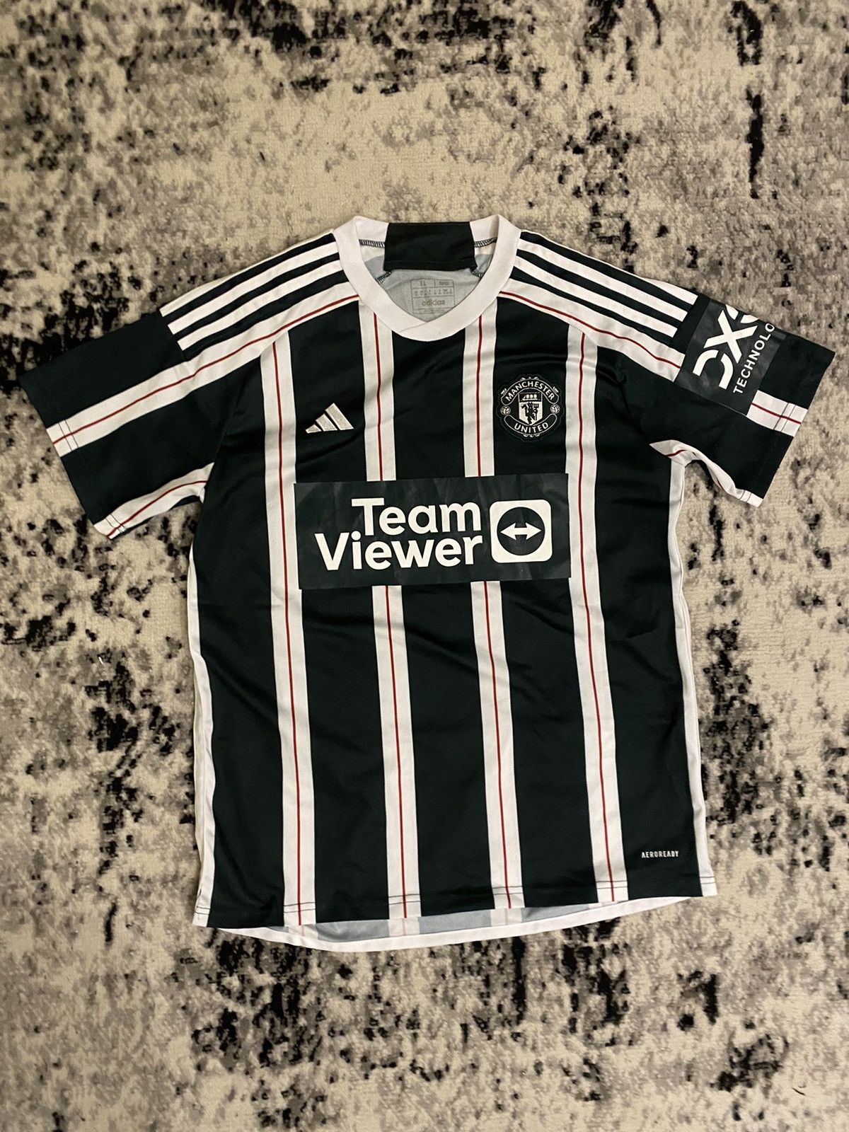 Vintage Manchester United 3 Kit Jersey 20/21 L Size Vintage Retro Size US L / EU 52-54 / 3 - 1 Thumbnail
