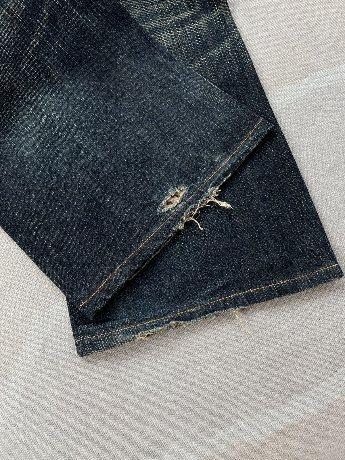 Edwin × Japanese Brand Edwin 431 XVS Jeans (LG158) Size US 30 / EU 46 - 13 Thumbnail