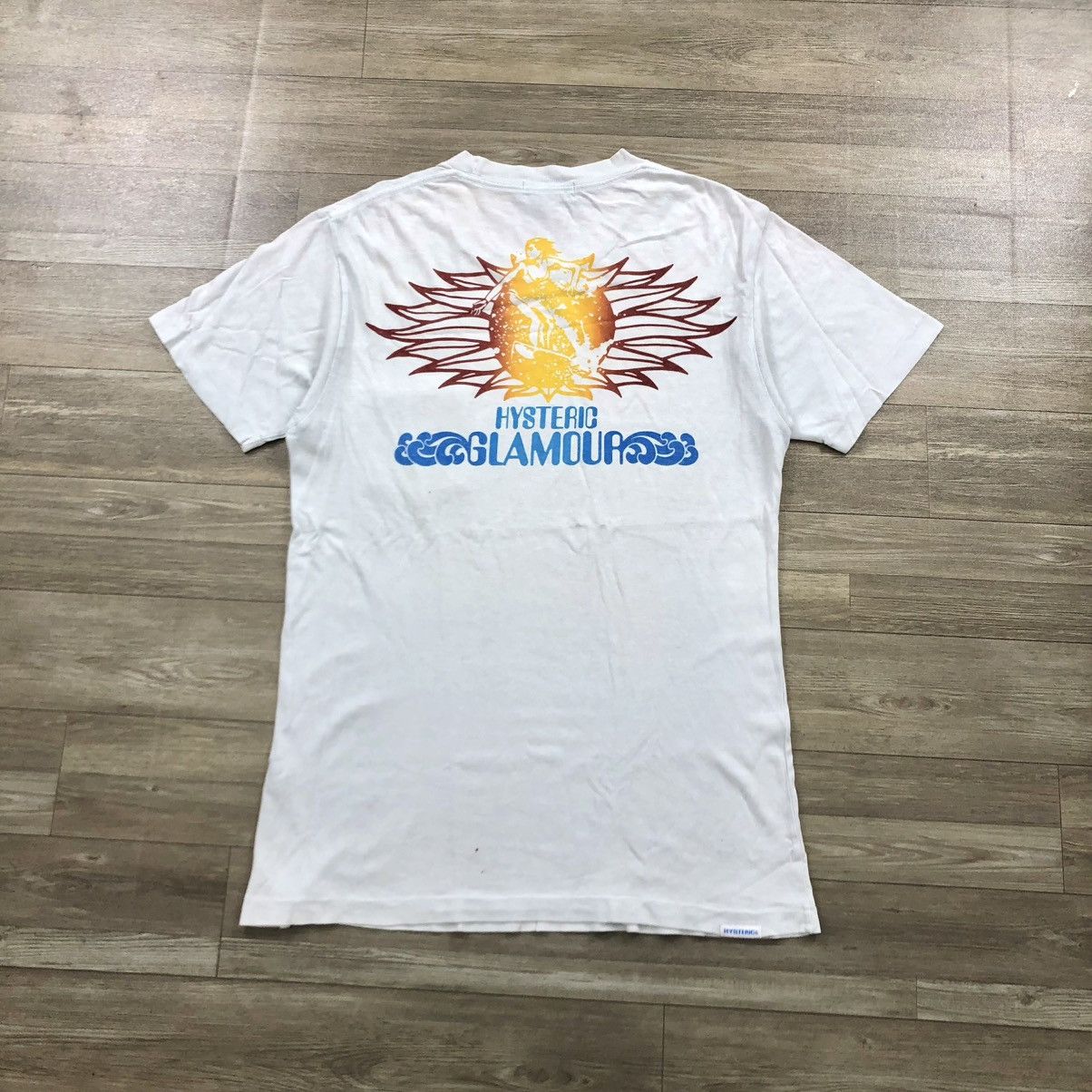 2000s Hysteric Glamour Flowers Surf Pocket T-shirt