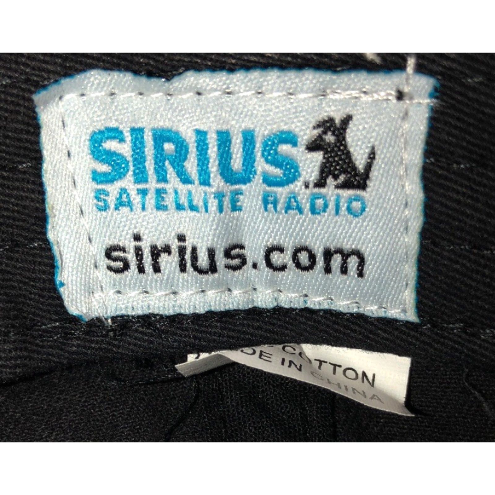 Vintage Sirus Satellite Radio Black Adjustable Hat Unisex Adults Snapback Adjustable Black Hat Size ONE SIZE - 6 Thumbnail