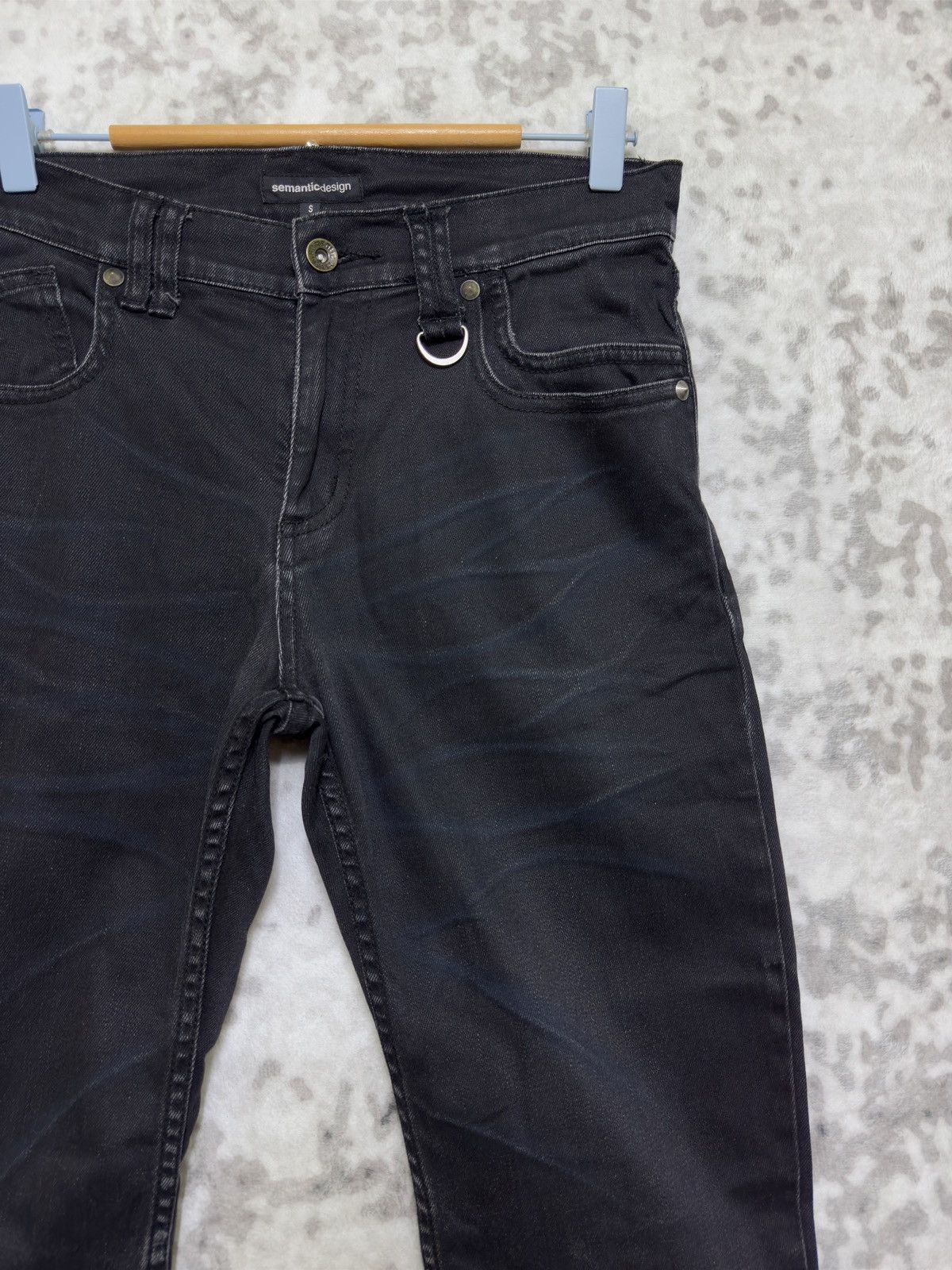 semanticdesign Y2K Semantic Design J Curve Legs Claw Marks Denim Size US 28 / EU 44 - 5 Thumbnail