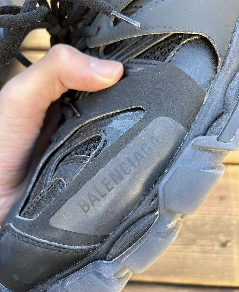 Balenciaga Balenciaga Track All Black Size US 12 / EU 45 - 7 Thumbnail