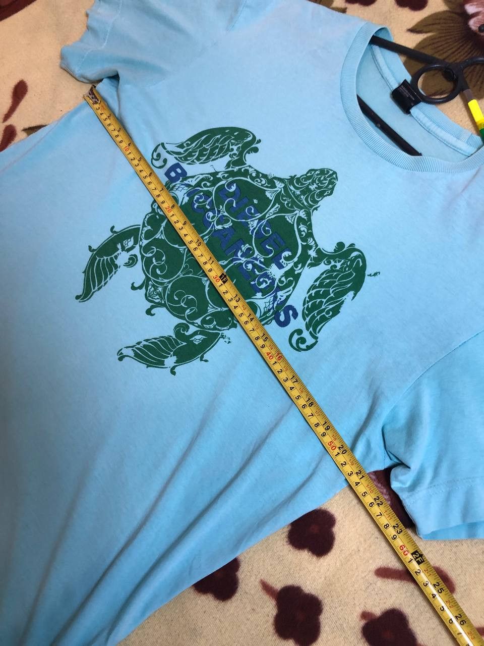 Diesel Vintage Diesel Big Turtle Print Short Sleeve T-Shirt Size US XL / EU 56 / 4 - 10 Thumbnail
