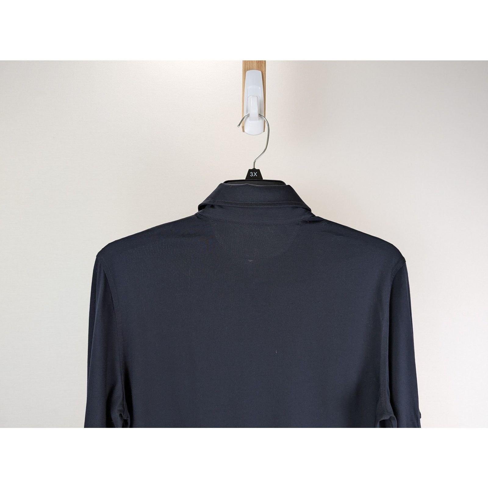 Tom Ford o1rshd1 Button up Shirt in Navy Blue Size US M / EU 48-50 / 2 - 11 Thumbnail