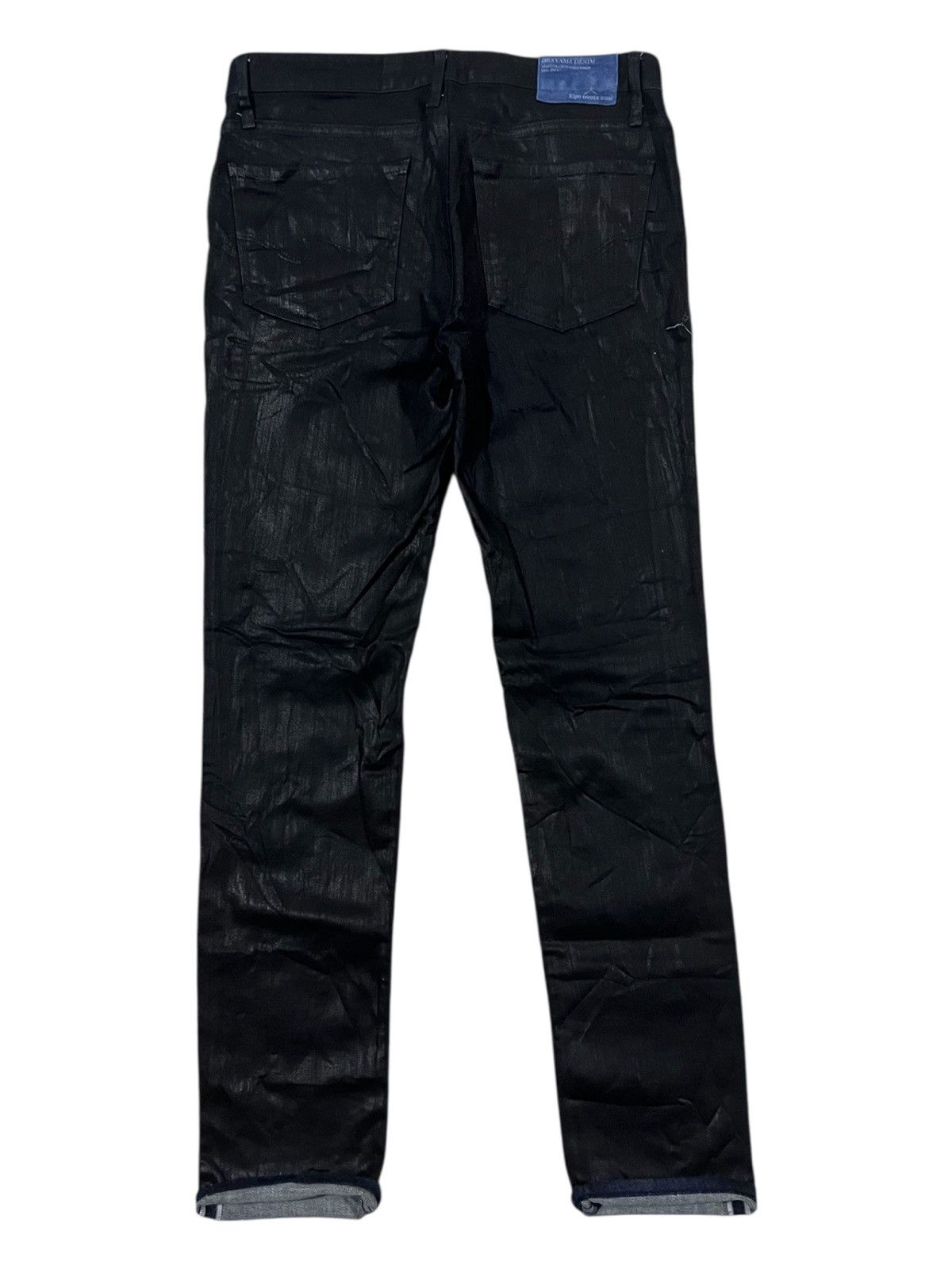 Oni Okayama Denim Dark Blue Indigo Waxed Dior Homme Denim Jeans Size US 32 / EU 48 - 1 Thumbnail