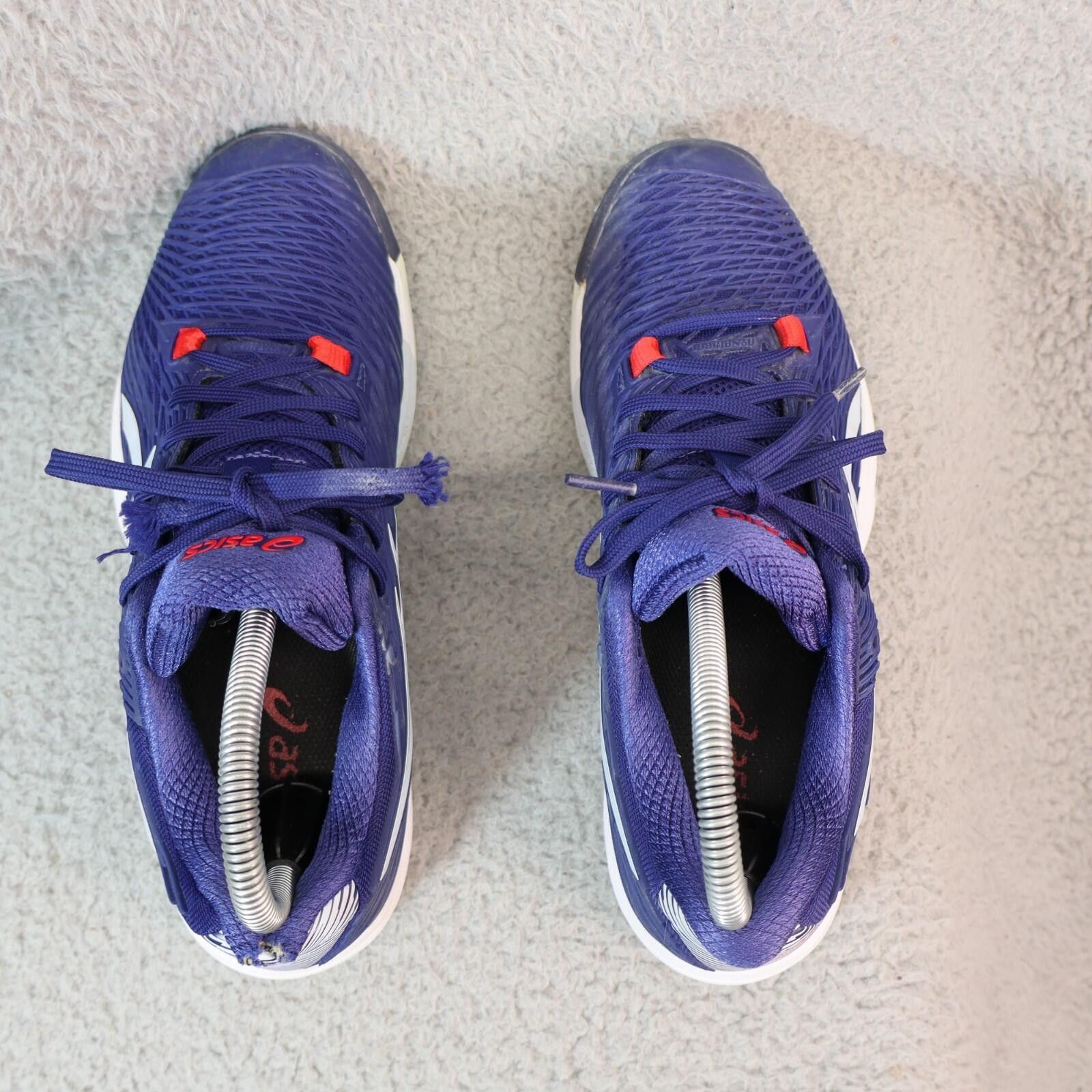 Asics ASICS Women sz 7 Solution Speed FF 2 Tennis Blue Soft Sky Size US 7 / IT 37 - 6 Thumbnail