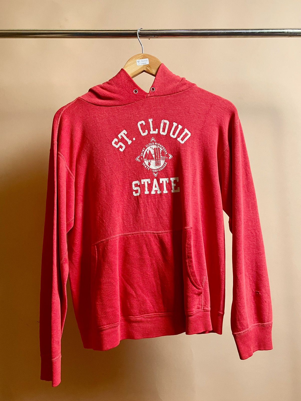Japanese Brand × Vintage 1970s St. Cloud State Champion Blue Bar Hoodie Size US M / EU 48-50 / 2 - 2 Thumbnail