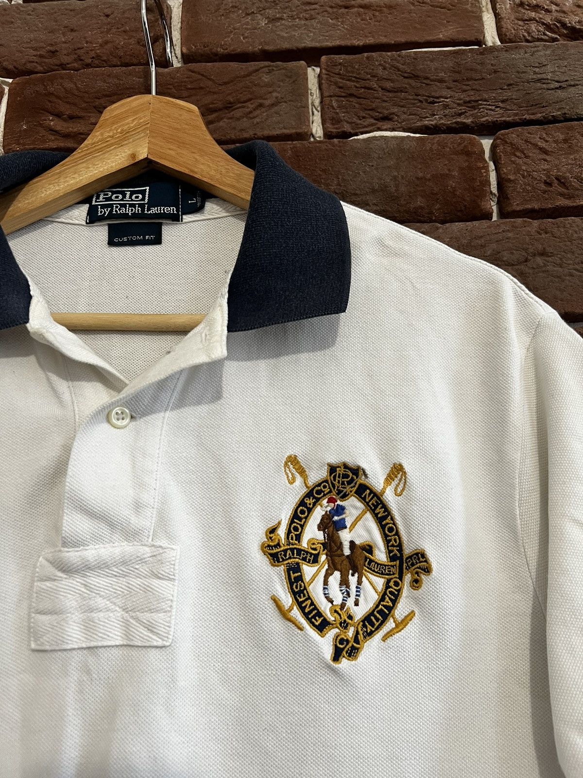 Ralph Lauren Polo Ralph Lauren Vintage New York Big Pony Hype Rare Size US L / EU 52-54 / 3 - 3 Thumbnail