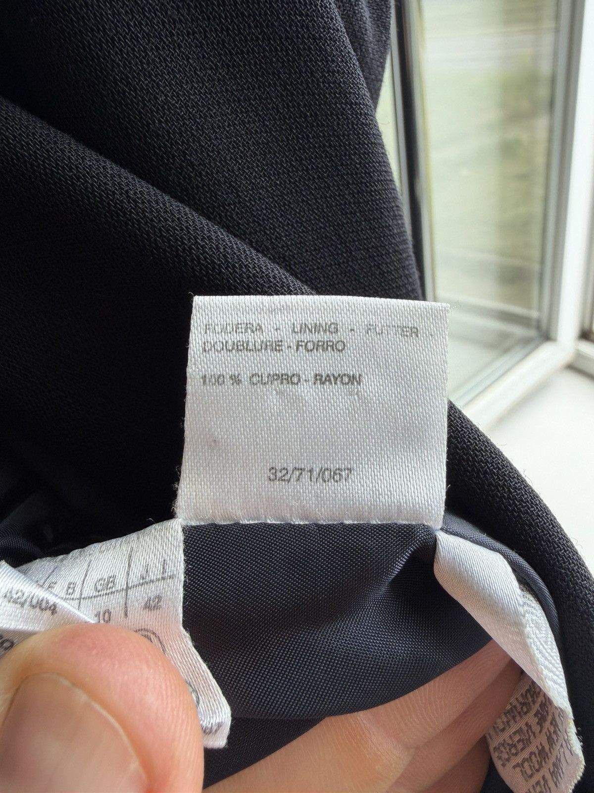 Max Mara Max Mara Wool Double Breasted Blazer black jacket size 42 M Size M / US 6-8 / IT 42-44 - 14 Thumbnail