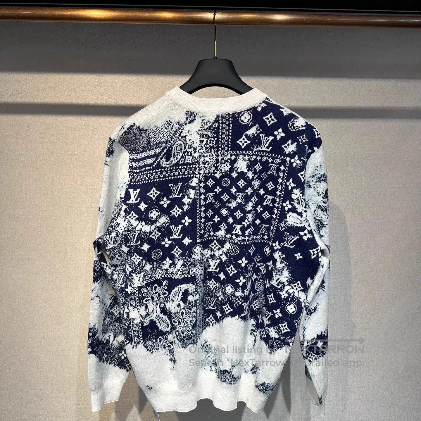 Louis Vuitton Multi Color Long Sleeve Printed Sweater. Size US L / EU 52-54 / 3 - 5 Thumbnail