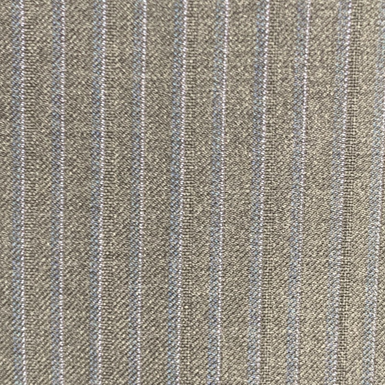 Other TAILO RED Grey Blue Pinstripe Wool Single Breasted Suit Size 40R - 4 Thumbnail