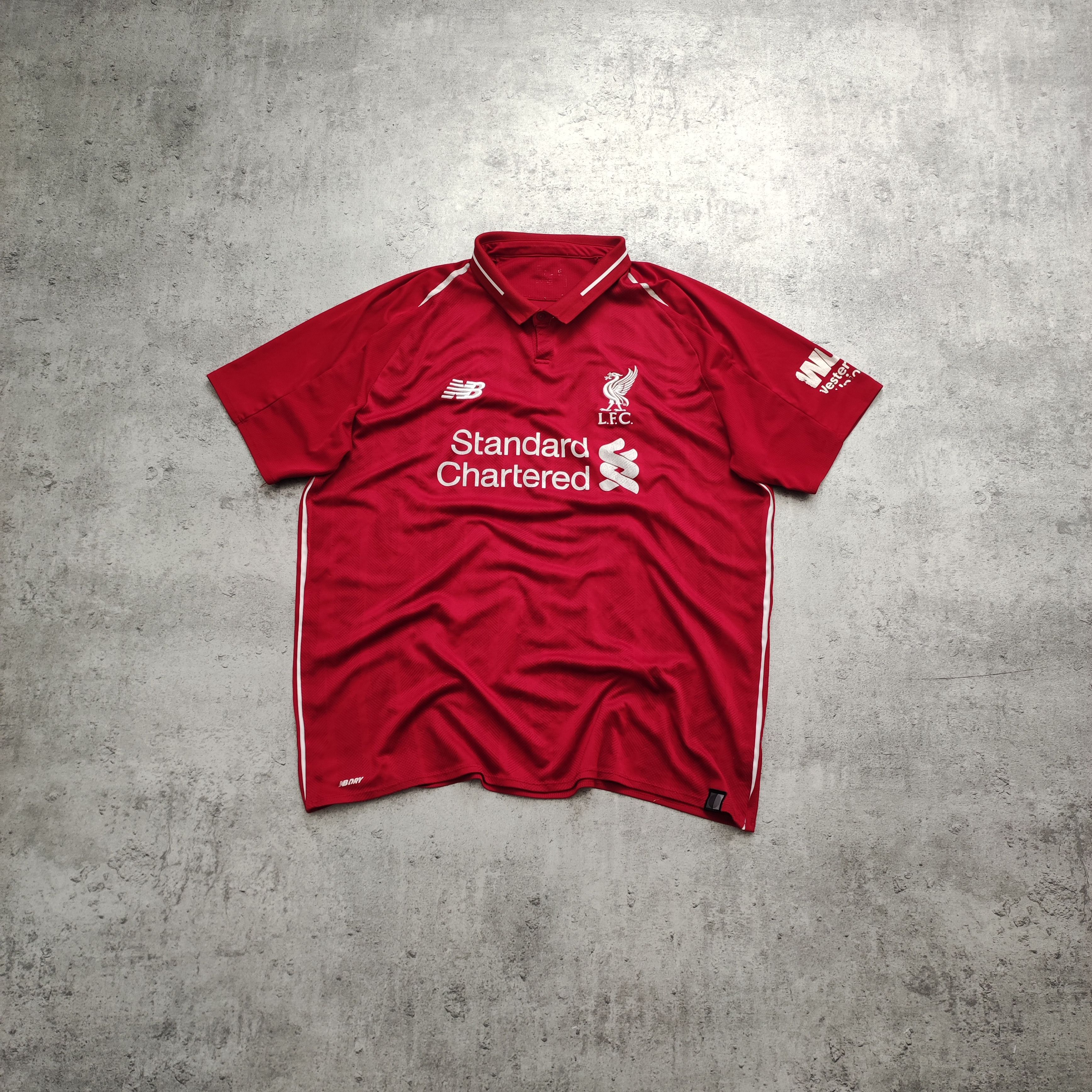 Other RARE New Balance x Liverpool FC 2018 Home Football Jersey Size US L / EU 52-54 / 3 - 1 Thumbnail
