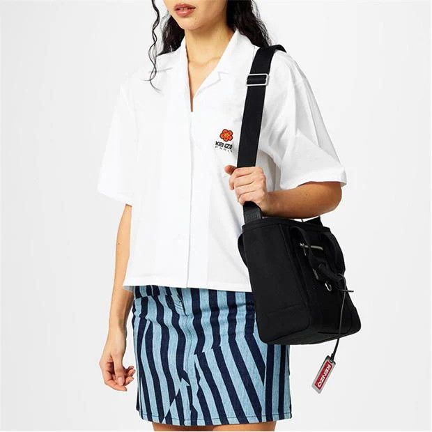 Kenzo o1g2r1mq1024 Flower Shirt in White Size M / US 6-8 / IT 42-44 - 4 Thumbnail