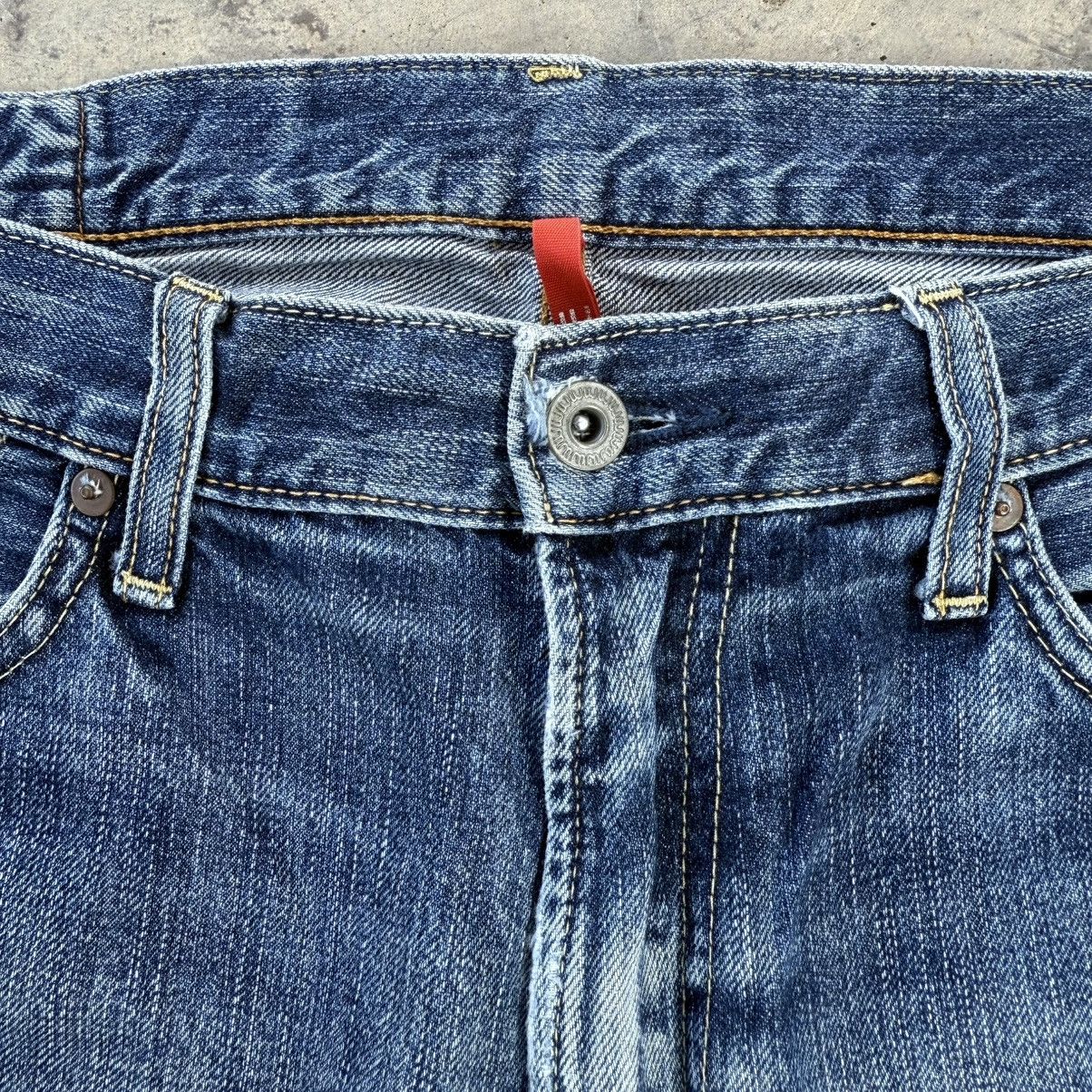 Japanese Brand VINTAGE JAPANESE FADED RIPPED JEANS DENIM PANTS Size US 34 / EU 50 - 5 Thumbnail