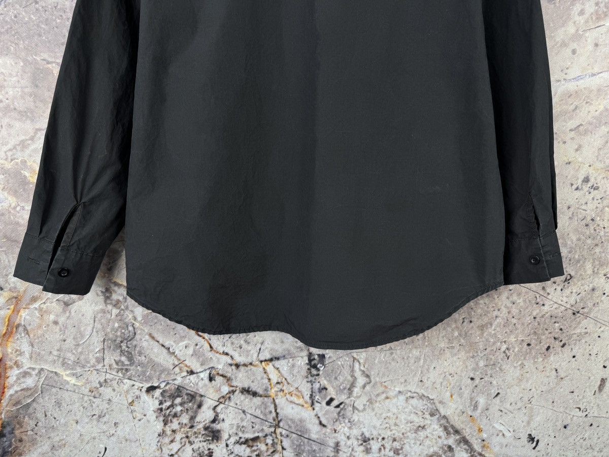 Alexander Wang Alexander Wang Black Shirt Long Sleeve Zip Detail Designer Size S / US 4 / IT 40 - 17 Thumbnail