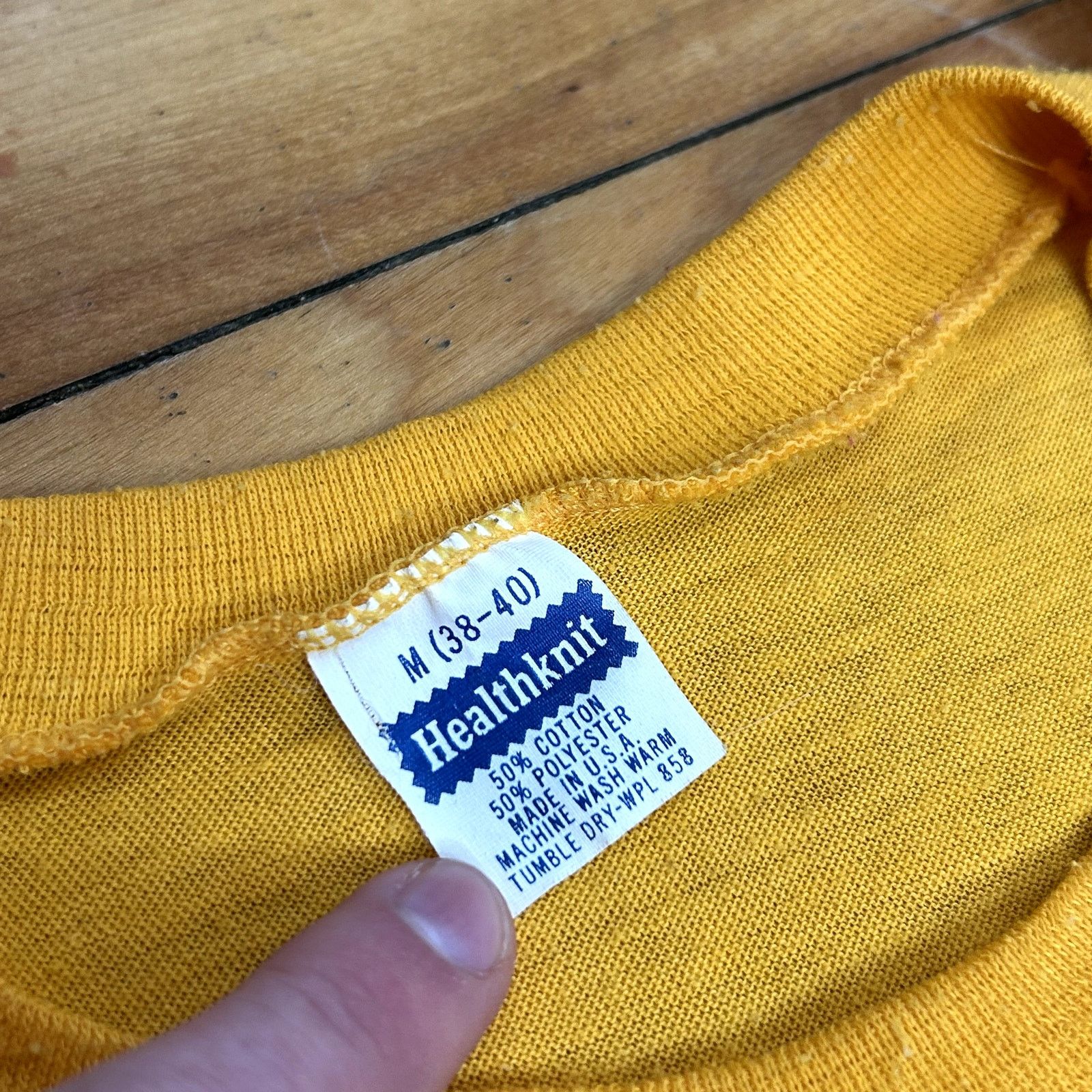 Vintage Vintage 80s Port Adventure Boat Yellow Shirt Medium Size US M / EU 48-50 / 2 - 3 Thumbnail