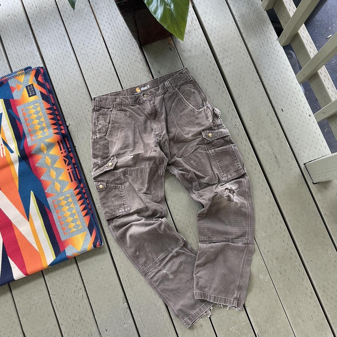 Carhartt × Vintage vintage carhartt carpenter pants Size US 34 / EU 50 - 2 Thumbnail