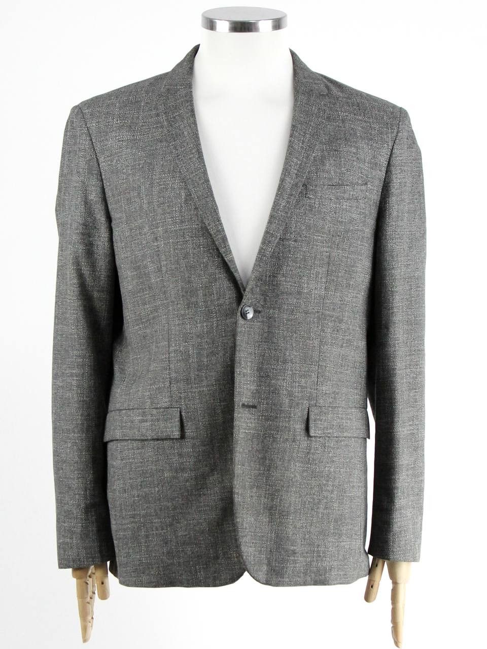 Calvin Klein CALVIN KLEIN Jacket made of wool, cotton and linen Size 50R - 1 Thumbnail