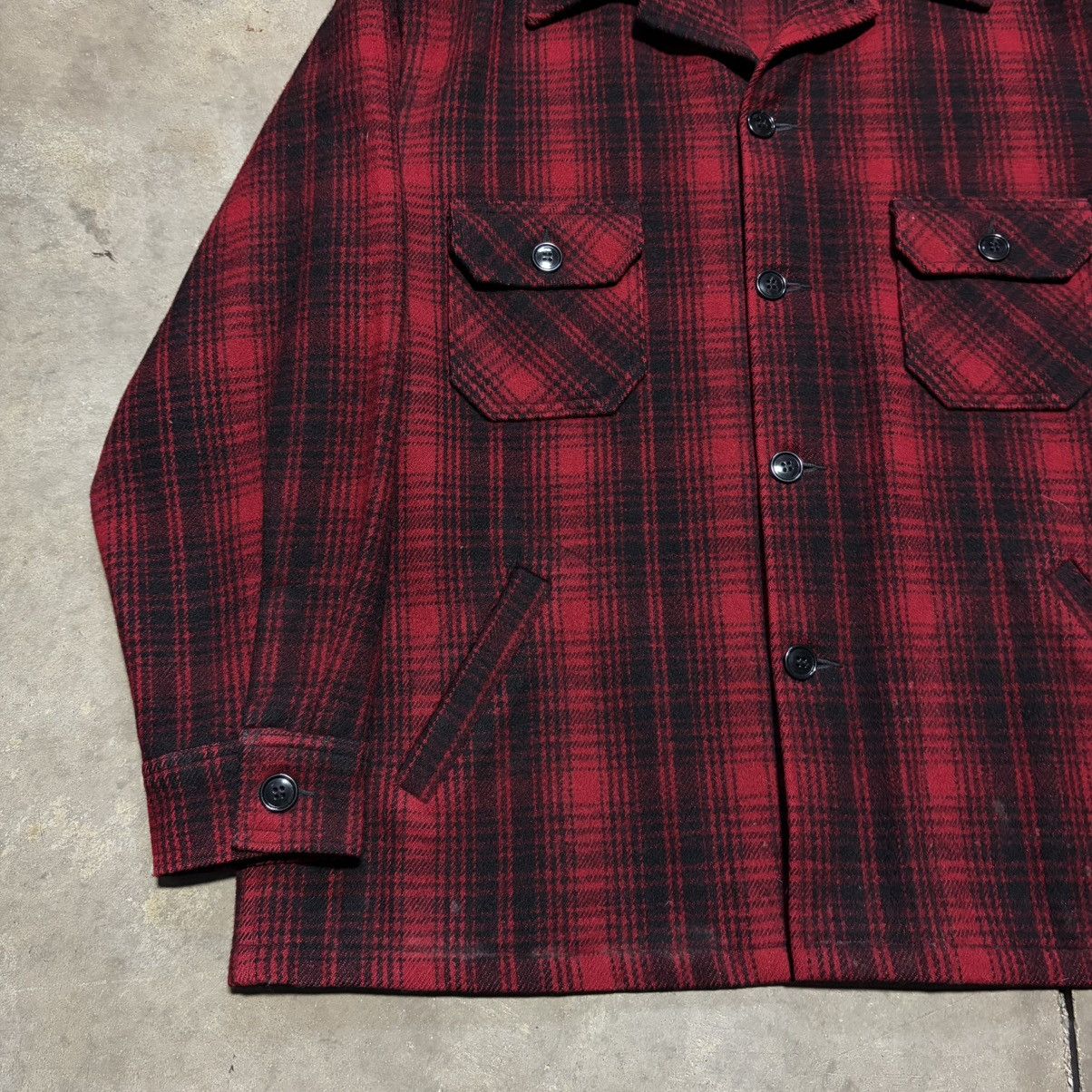 Woolrich Woolen Mills Vintage 60s Amana Woolen Mills Buffalo Plaid Jacket Shacket Size US XL / EU 56 / 4 - 7 Thumbnail