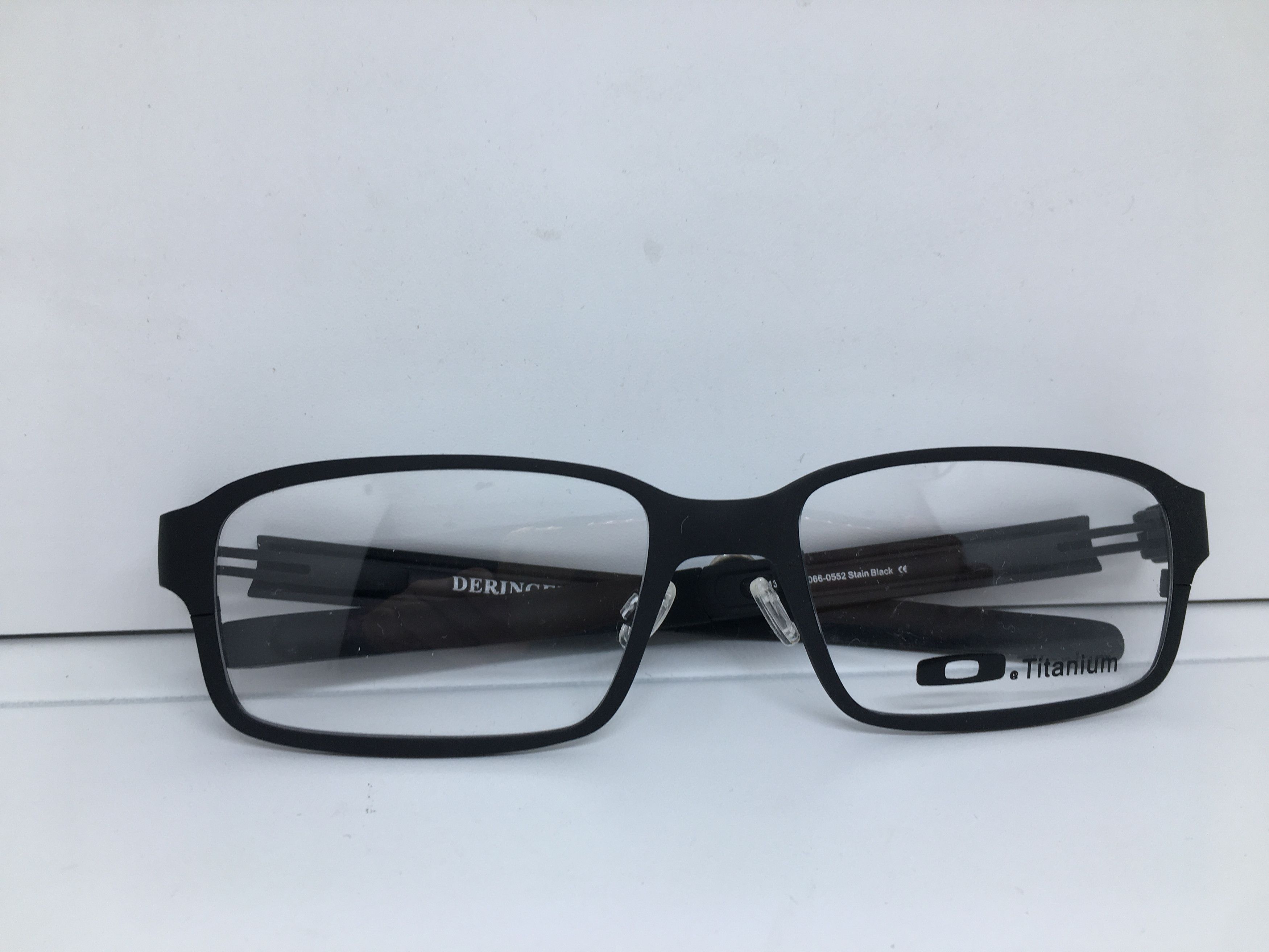 Oakley MOD ICONIC OAKLEY DERINGER TITANIUM EYEGLASSES SUNGLASSES Size ONE SIZE - 7 Thumbnail