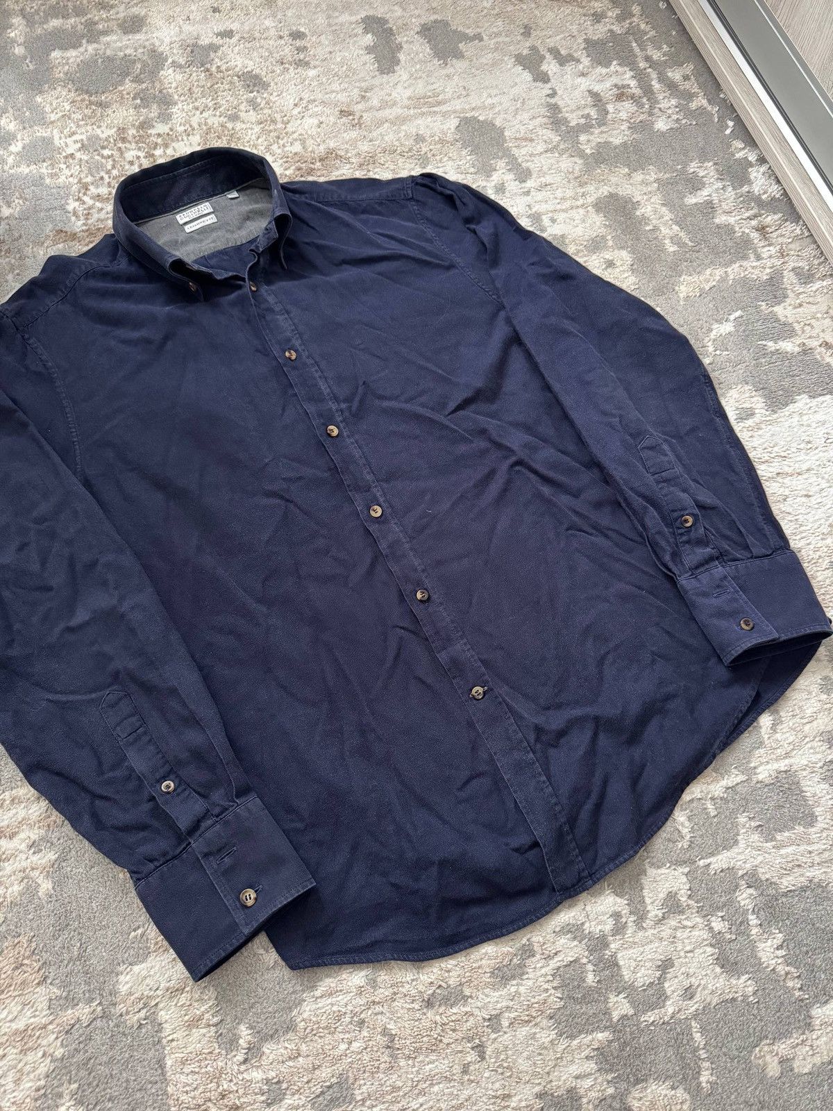 Brunello Cucinelli BRUNELLO CUCINELLI SHIRT Size 54R - 3 Thumbnail