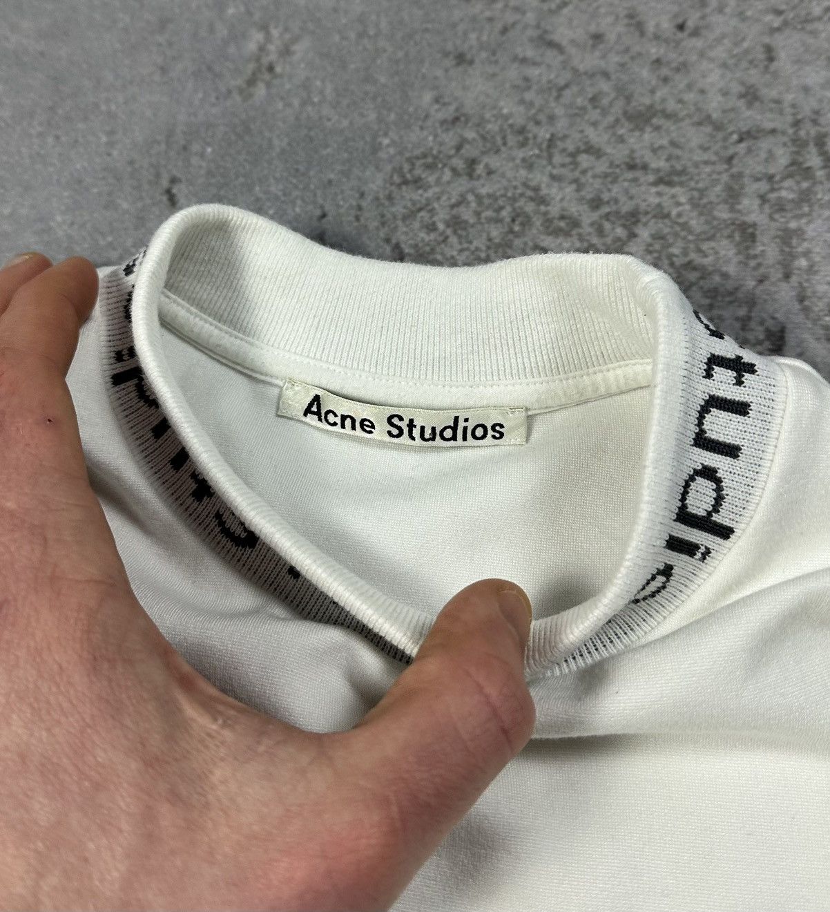 Acne Studios Acne Studios Luxury Y2K avantgarde streetwear T-shirt Size US S / EU 44-46 / 1 - 9 Thumbnail