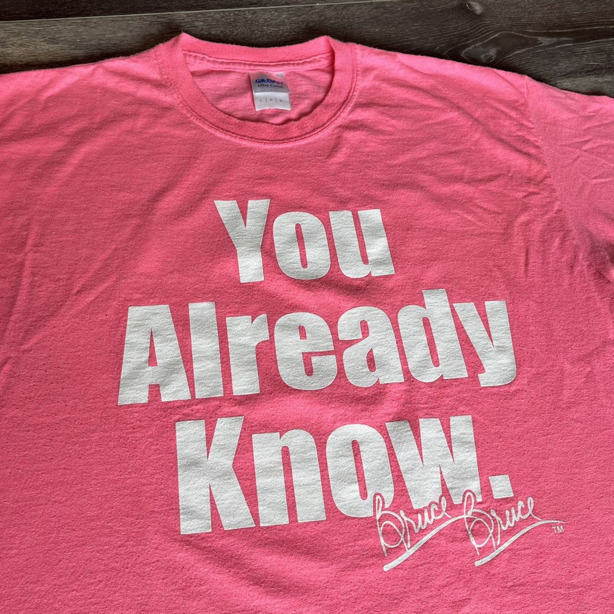 Rap Tees × Vintage Vintage 2000s Bruce Bruce You Already Know Comedy Tour Tee Size US L / EU 52-54 / 3 - 3 Thumbnail