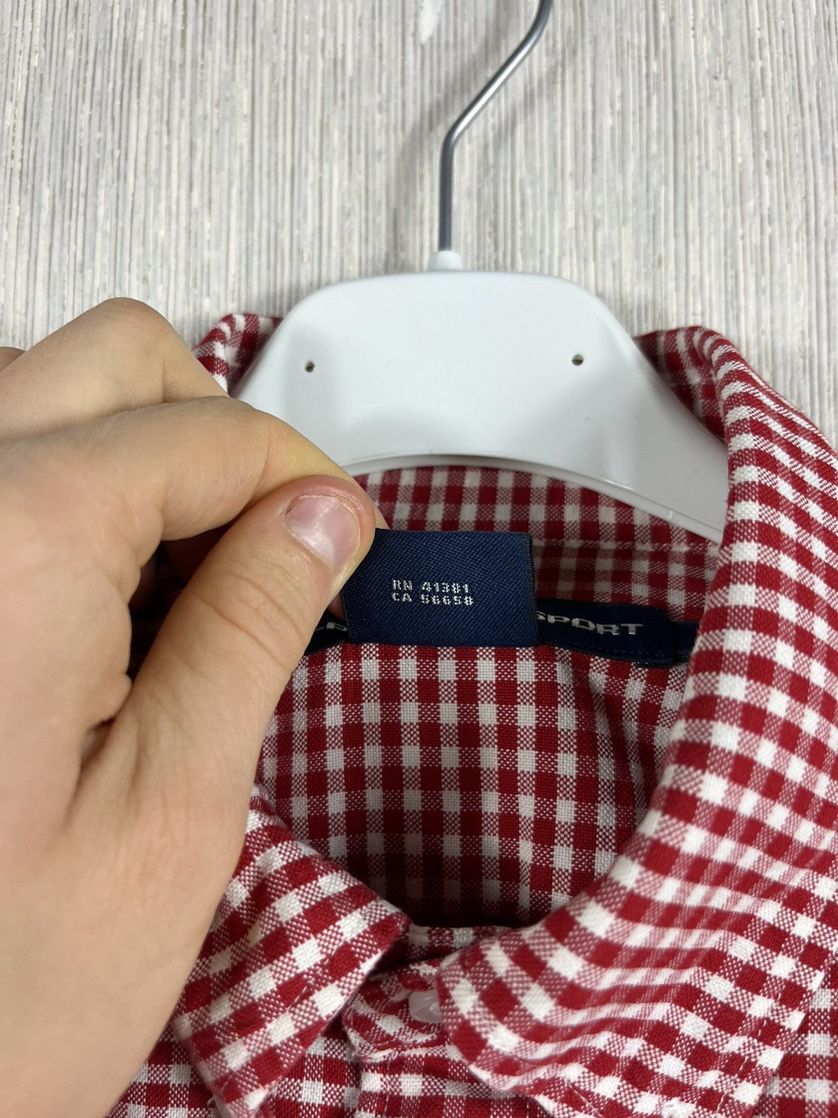 Ralph Lauren × Ralph Lauren Sport × Vintage Vintage Ralph Lauren Sport gingham classic shirt checked Size M / US 6-8 / IT 42-44 - 13 Thumbnail