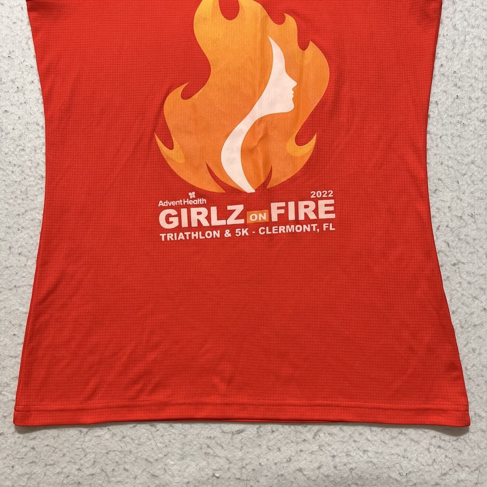 Other Leslie Jordan Medium 22 Girlz on Fire Tank Top Triathalon 5K Size M / US 6-8 / IT 42-44 - 4 Thumbnail