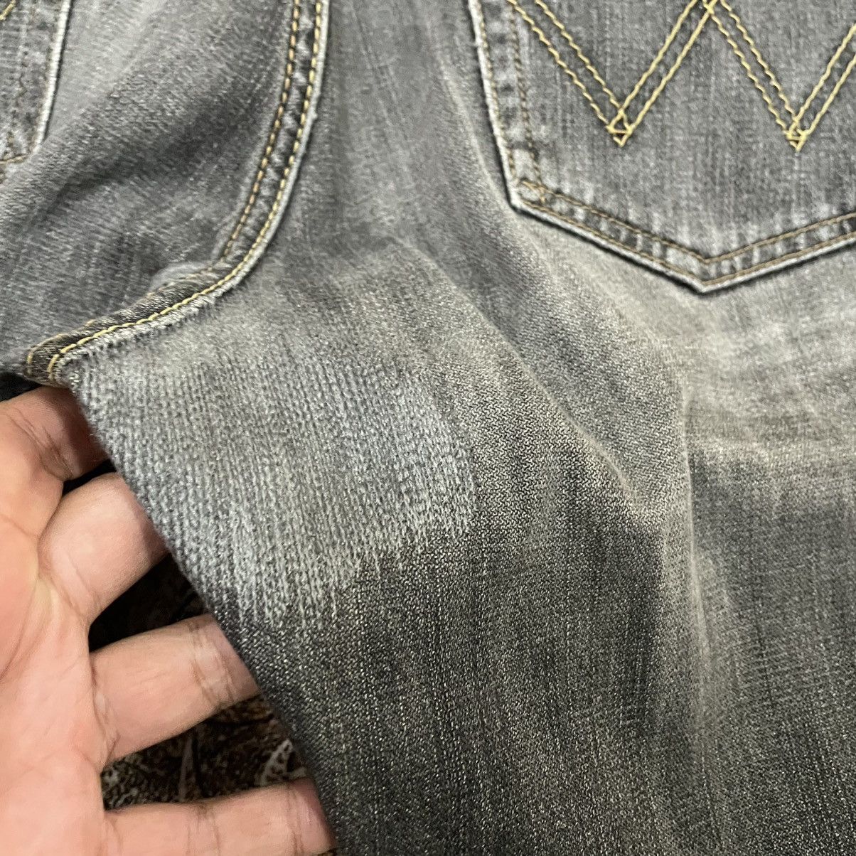 Wrangler 🔥Vintage Wrangler W0903 Stoned Washed Distress Denim Jeans Size US 33 - 9 Thumbnail