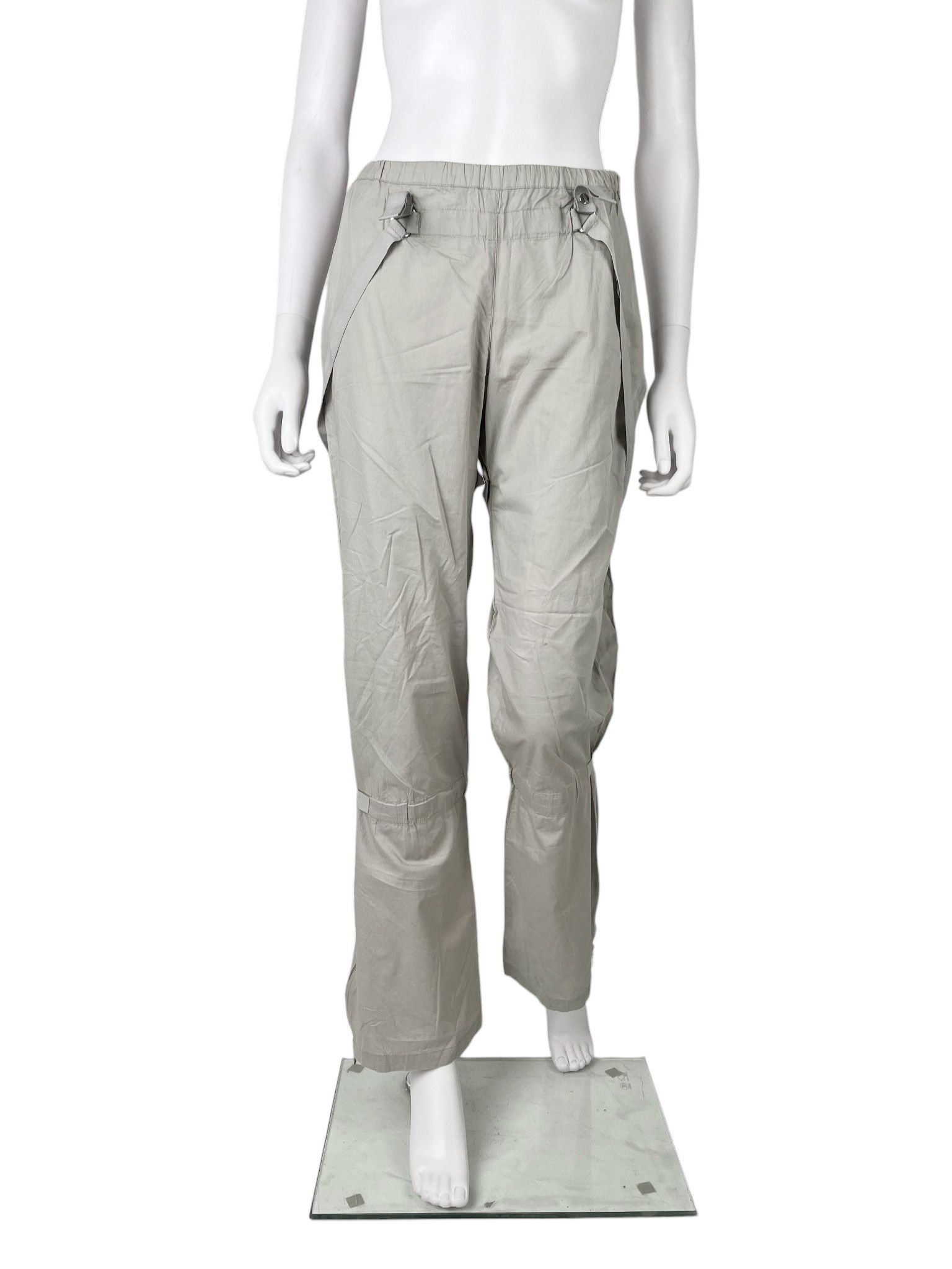 Gianfranco Ferre Gianfranco Ferré 2000's Bondage Parachute Grey Pants Size 27" / US 4 / IT 40 - 1 Thumbnail